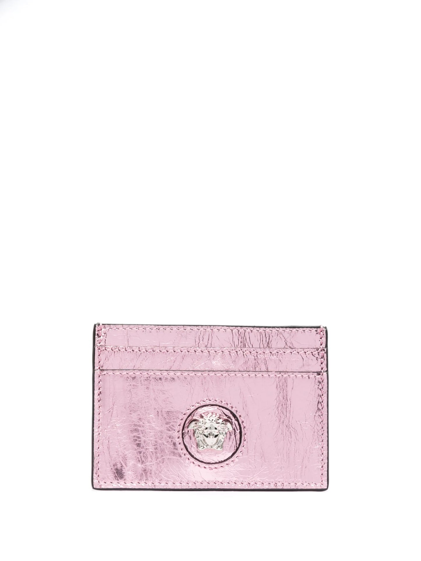 La Medusa metallic card holder