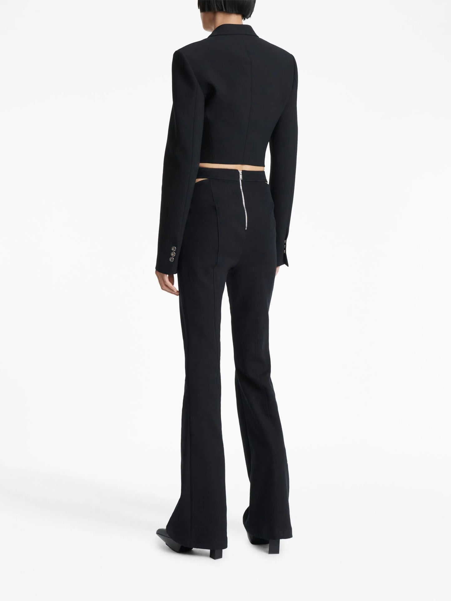Interloop high-waisted trousers