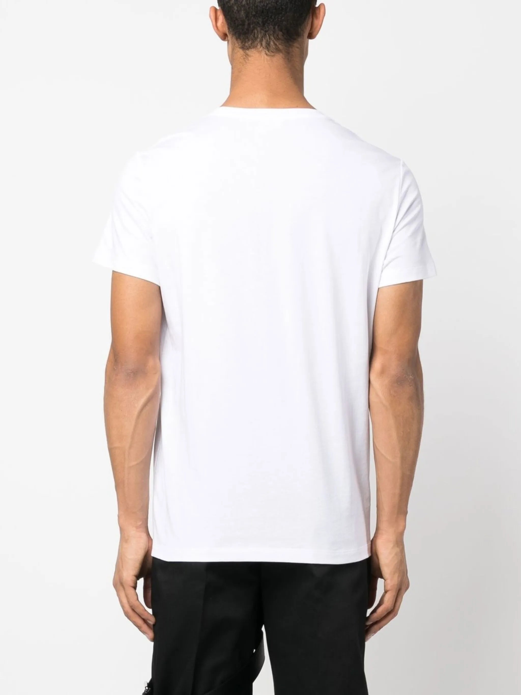 logo-print detail T-shirt