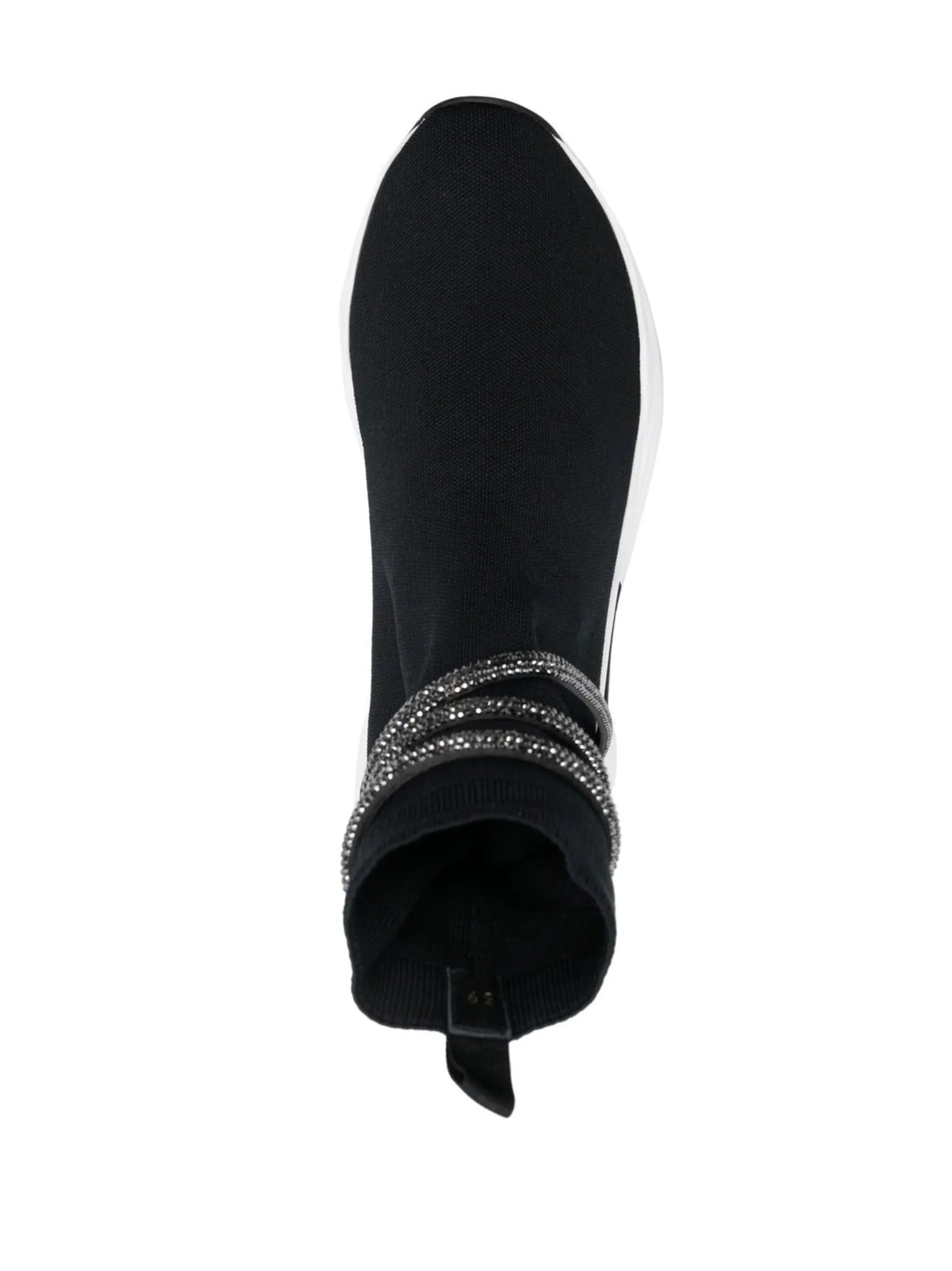 glitter-wrap sock-ankle sneakers