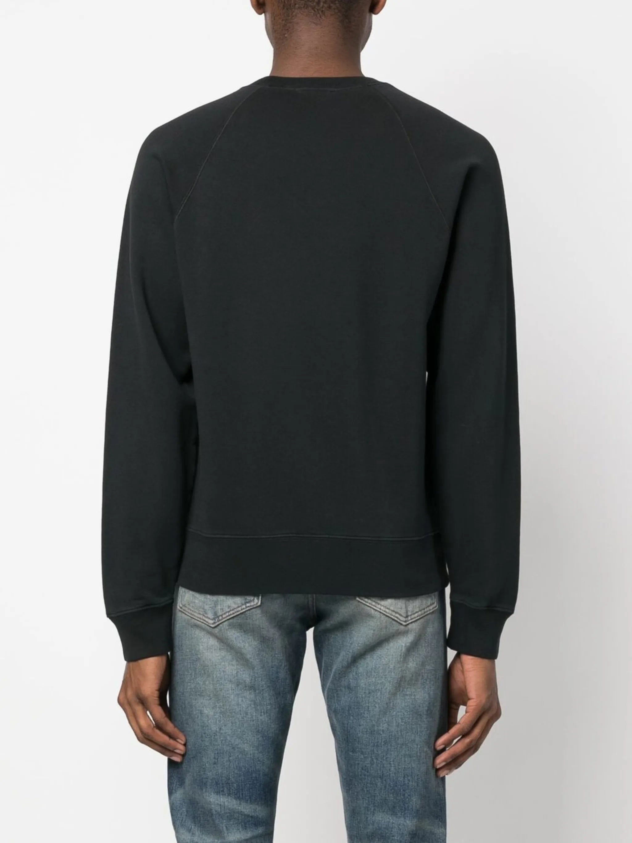 raglan-sleeve crew-neck sweatshirt