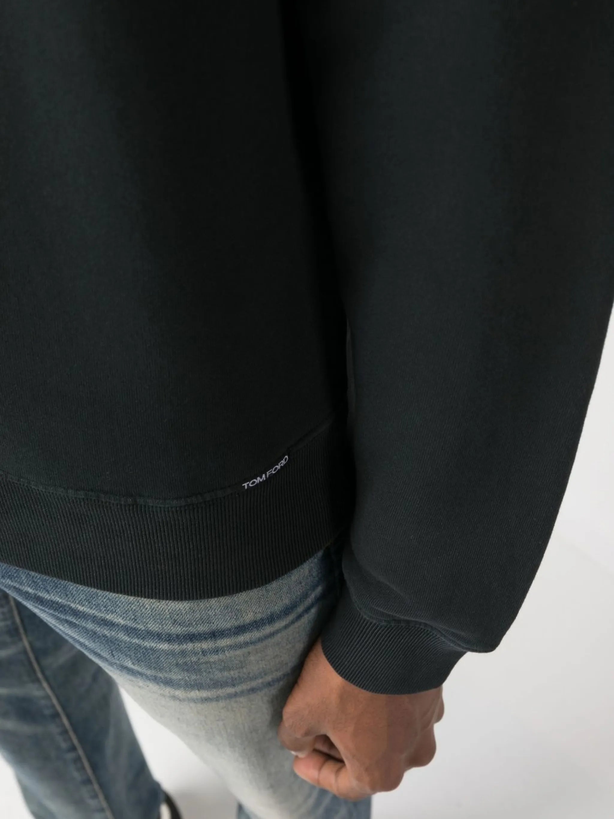 raglan-sleeve crew-neck sweatshirt