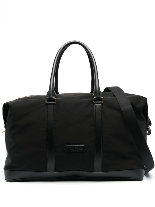 logo-patch duffel bag