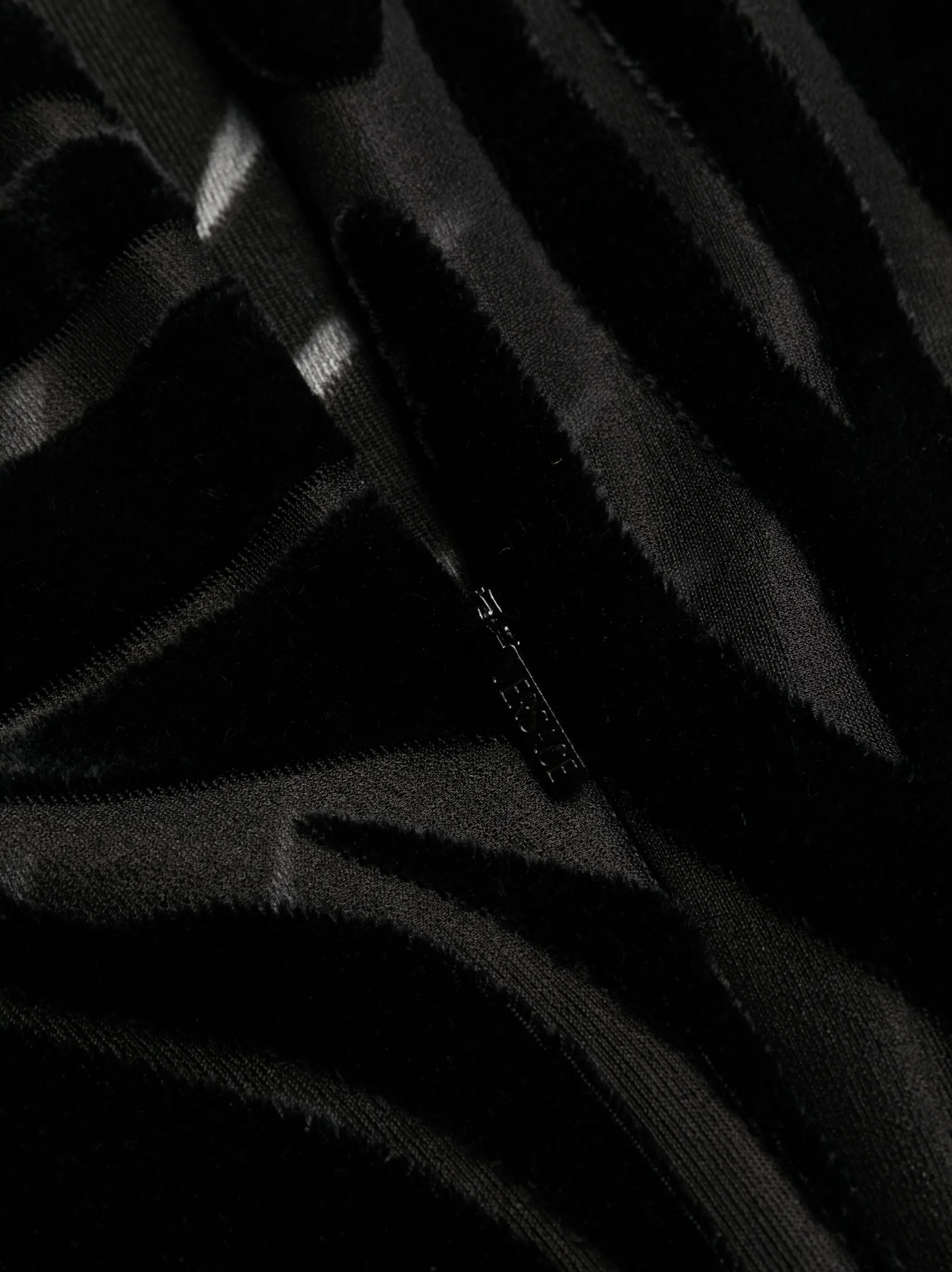 zebra-pattern midi dress