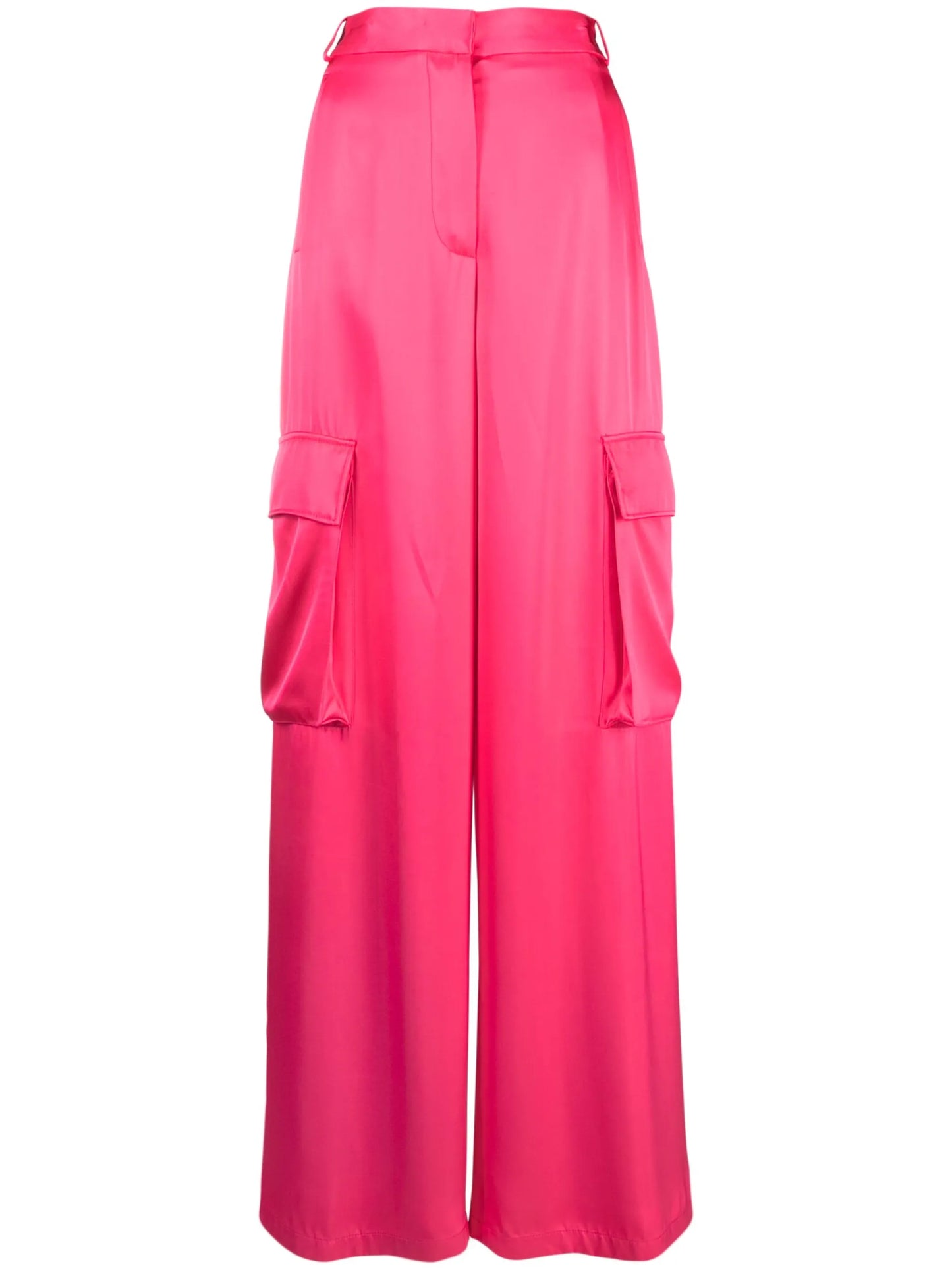wide-leg cargo trousers