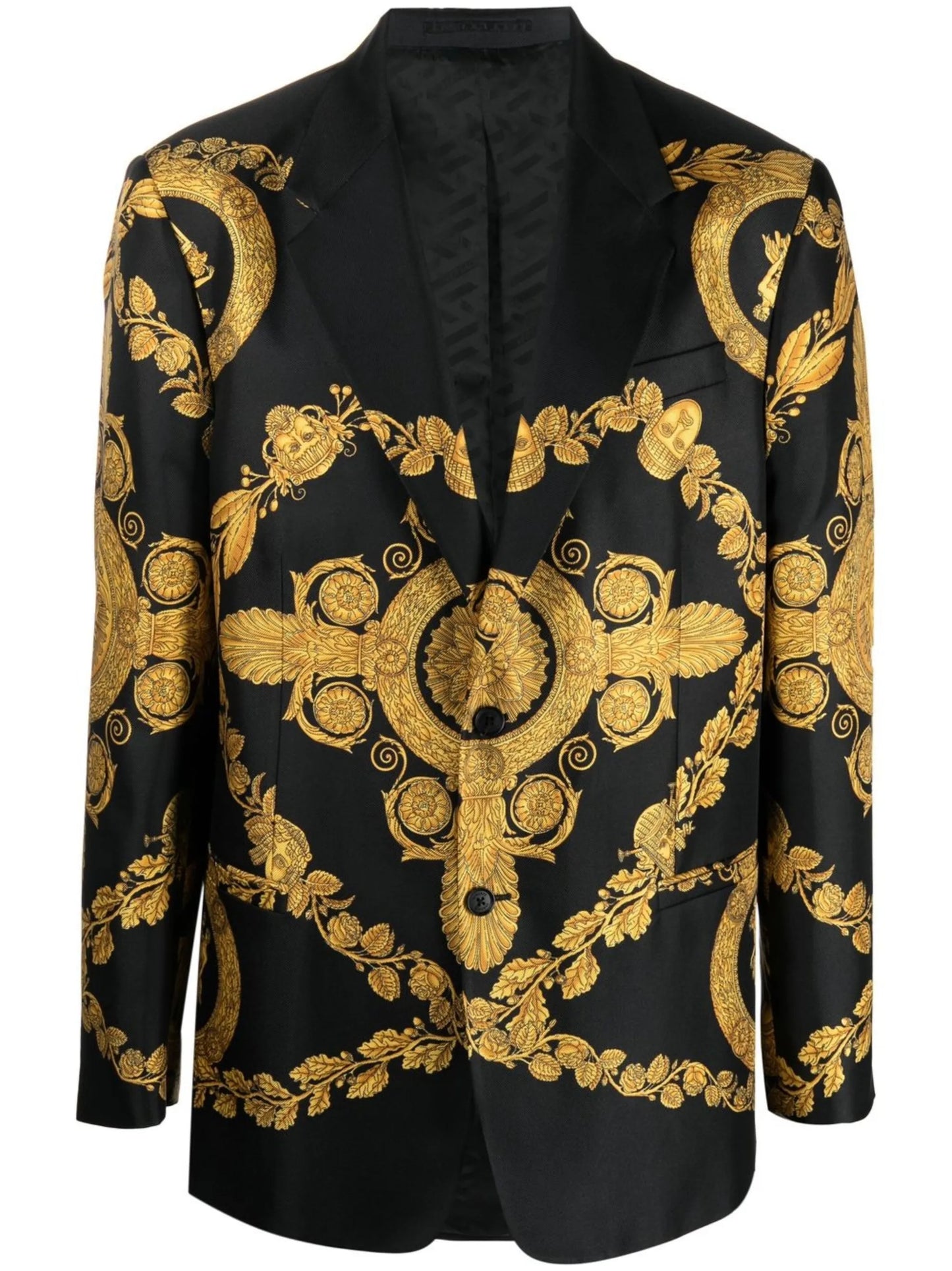 Maschera Baroque print blazer