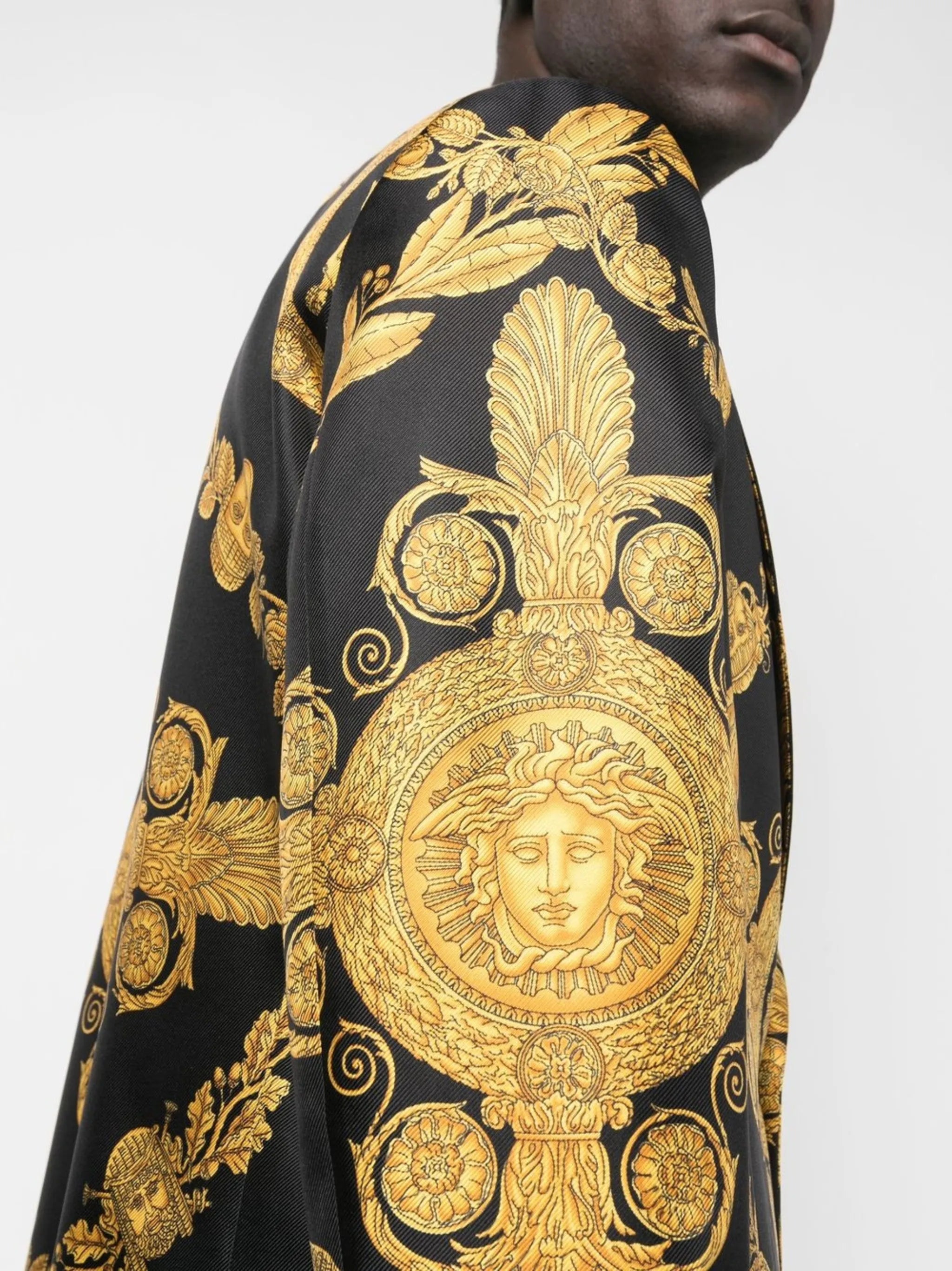 Maschera Baroque print blazer