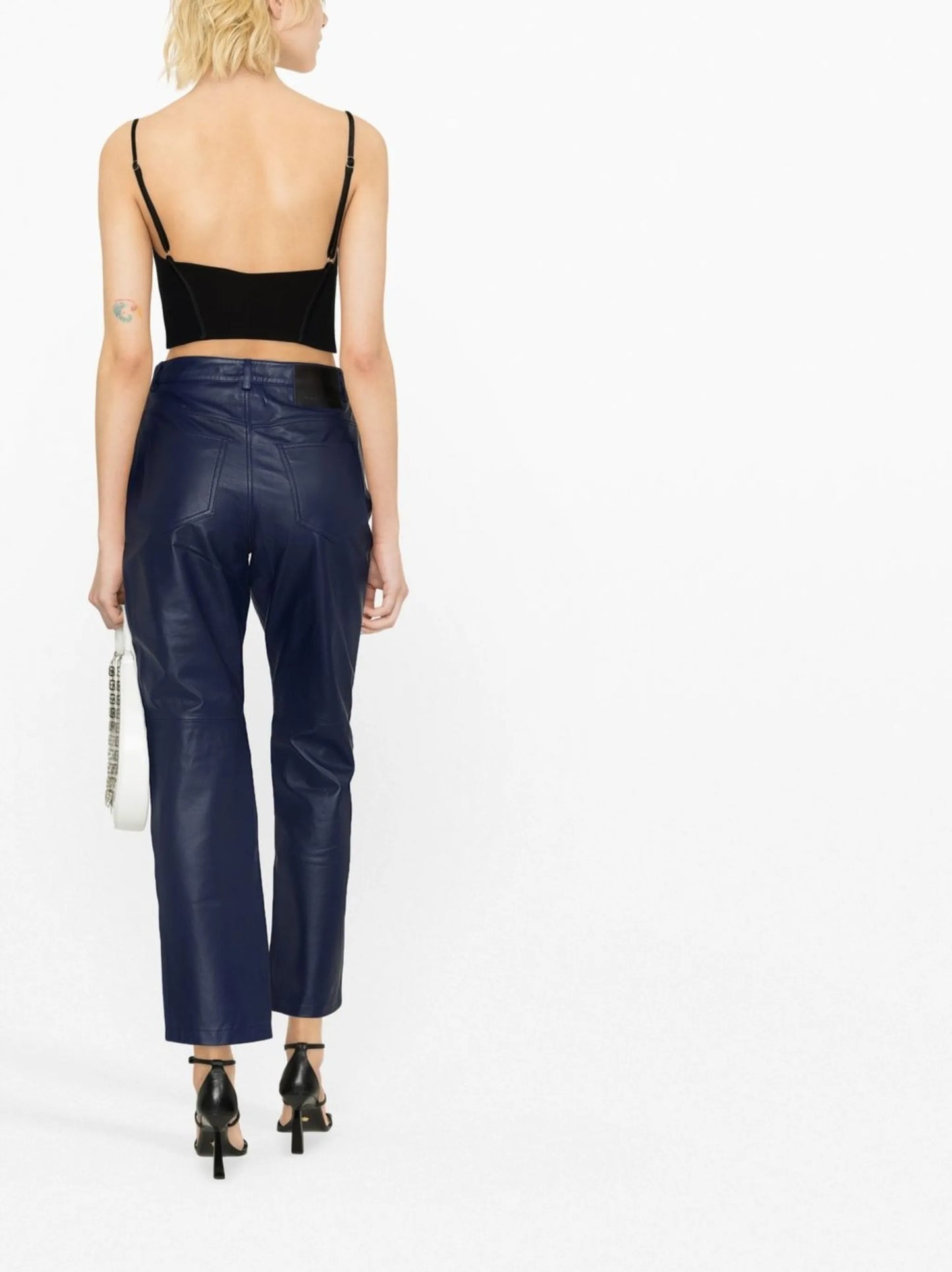 zip-up bustier top