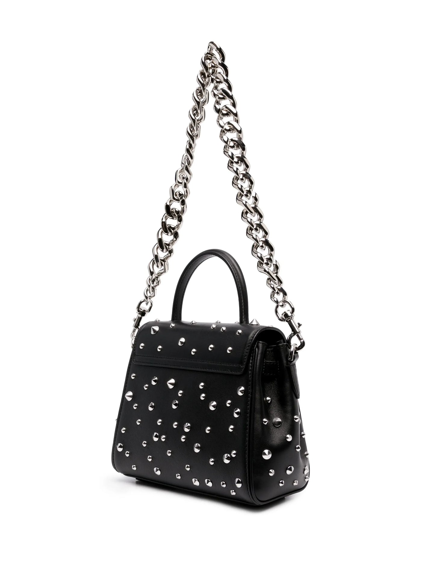 small La Medusa studded top-handle bag