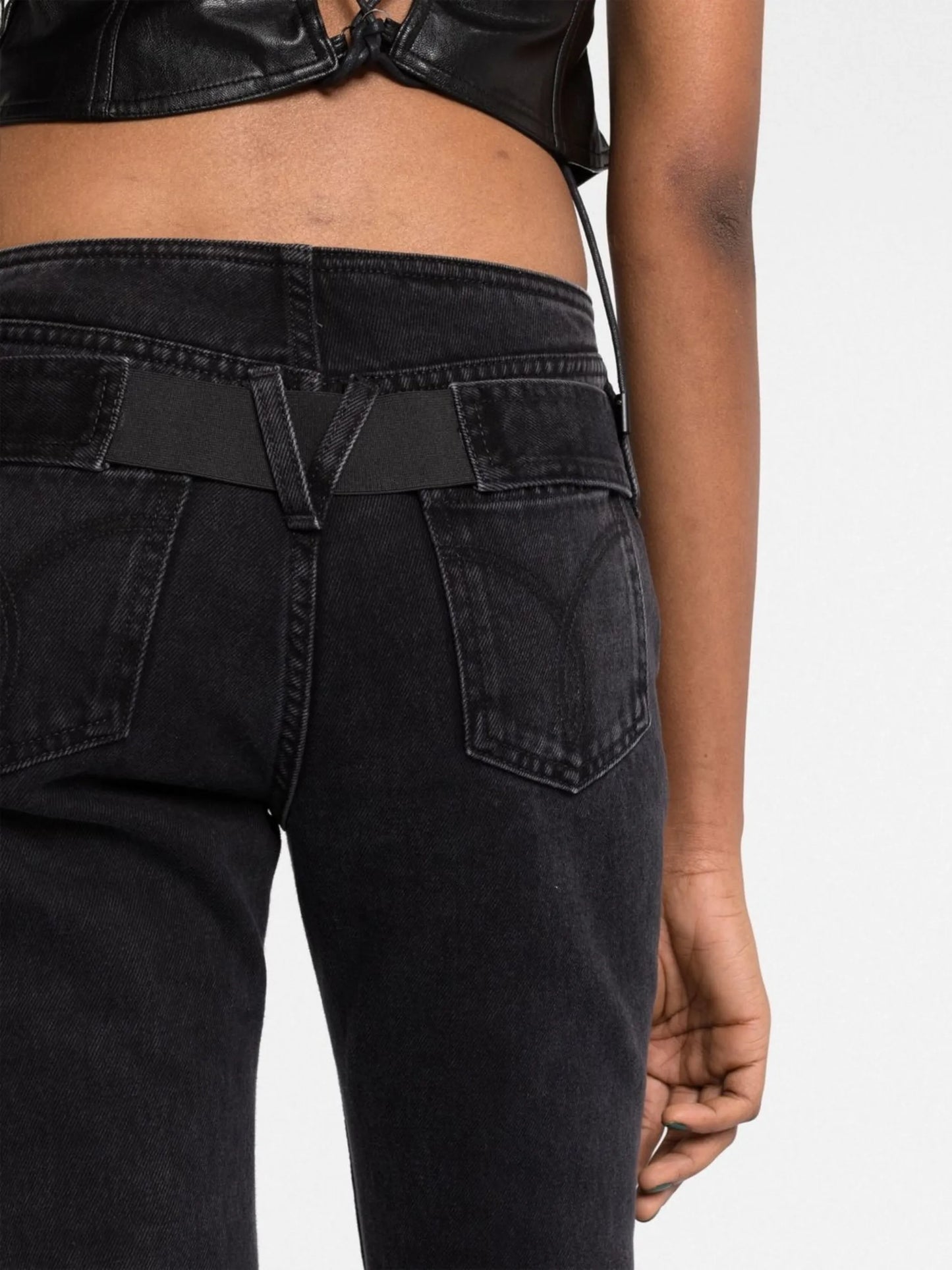 Medusa Head flared jeans