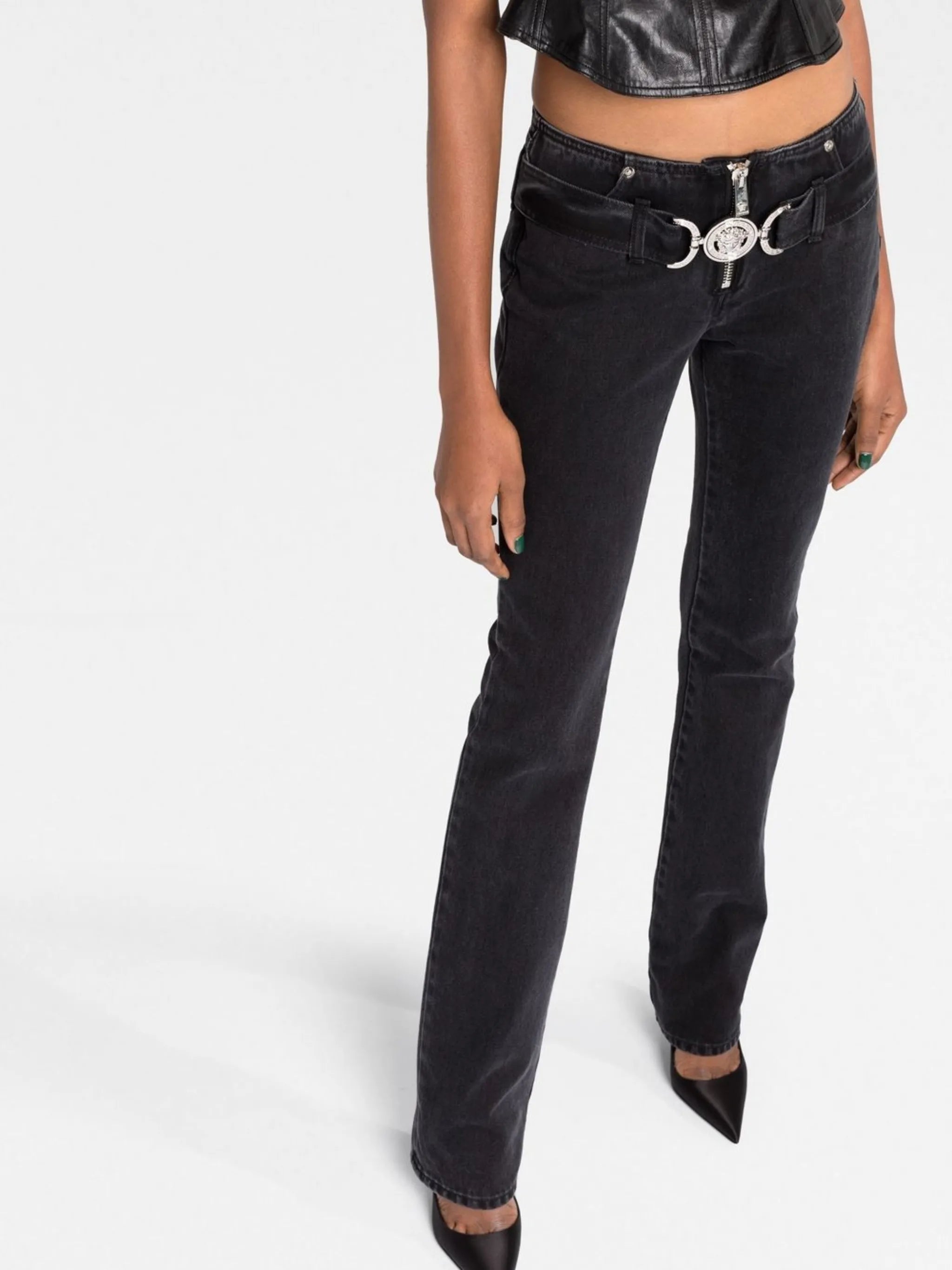 Medusa Head flared jeans