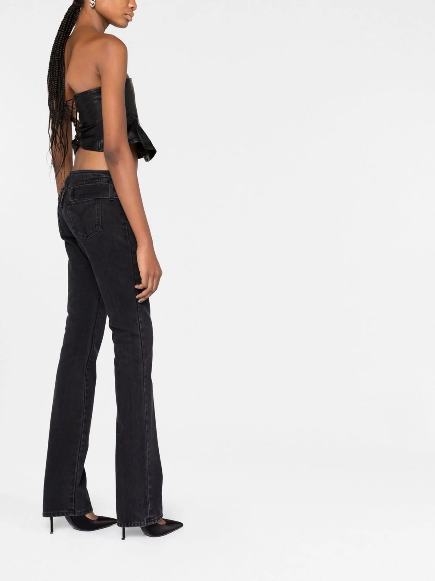 Medusa Head flared jeans