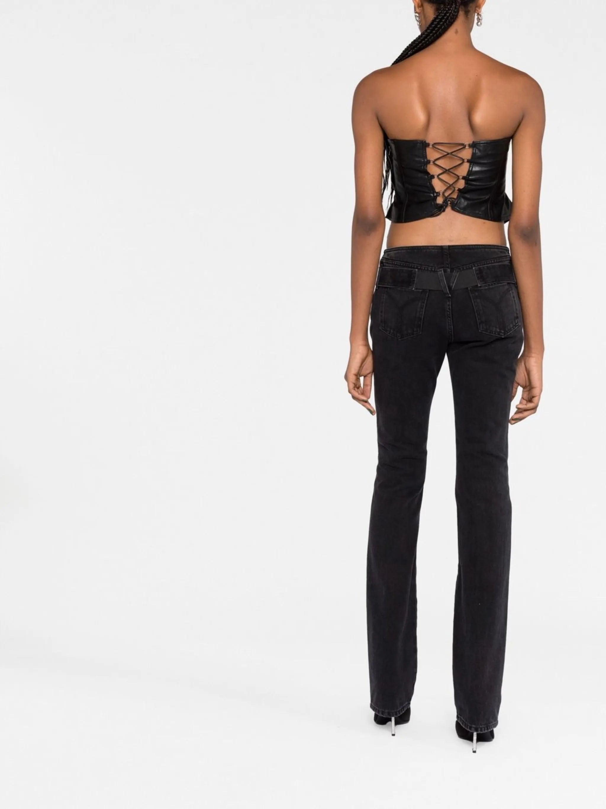 Medusa Head flared jeans
