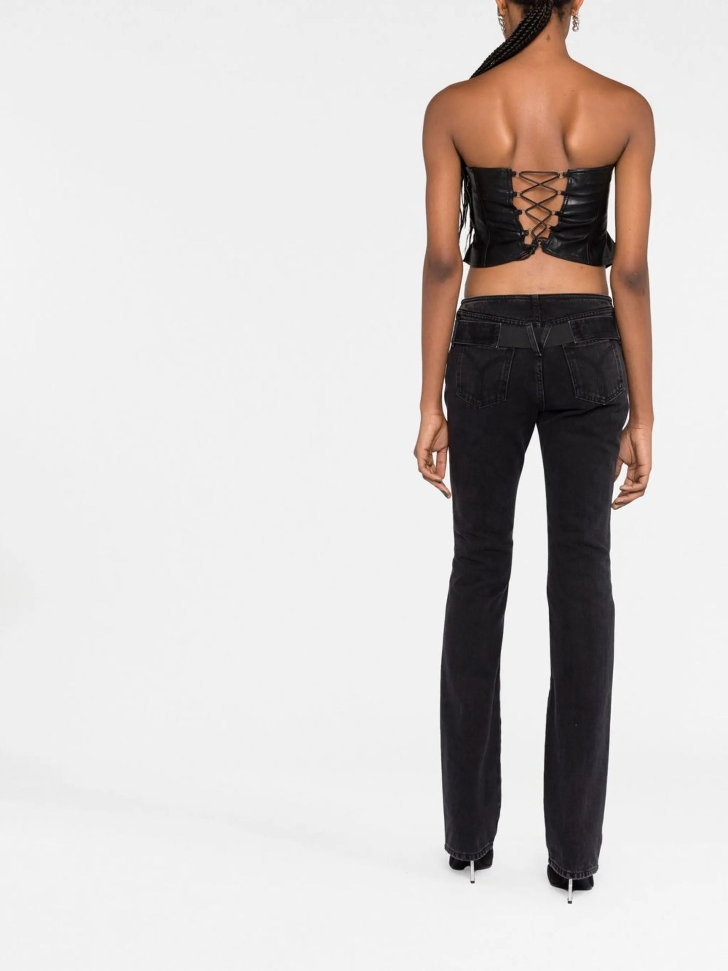 Medusa Head flared jeans