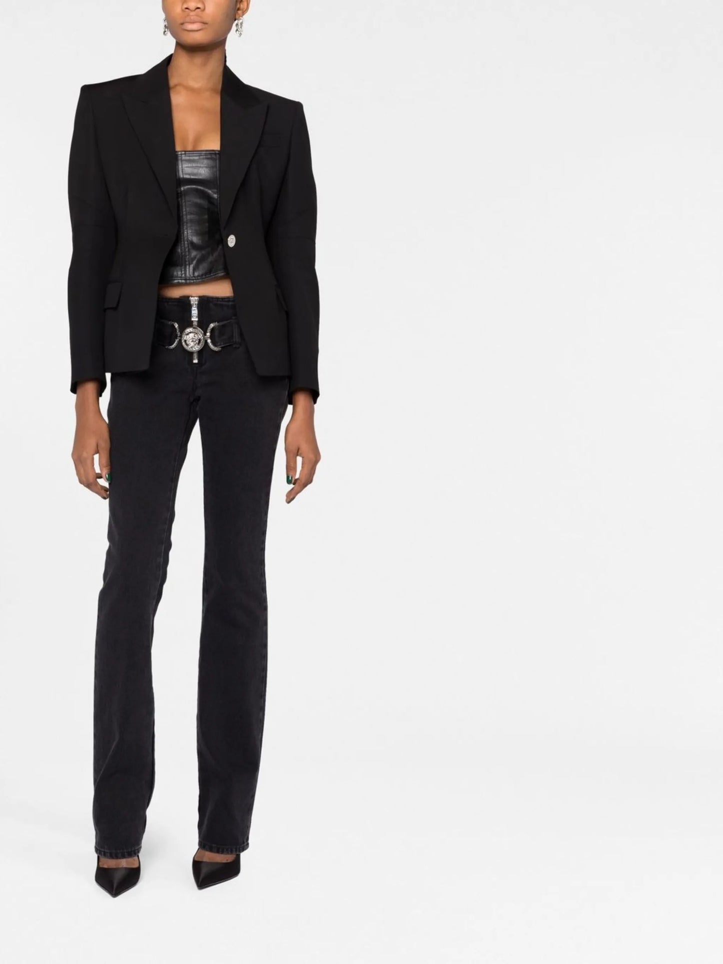 single-breasted tailored blazer