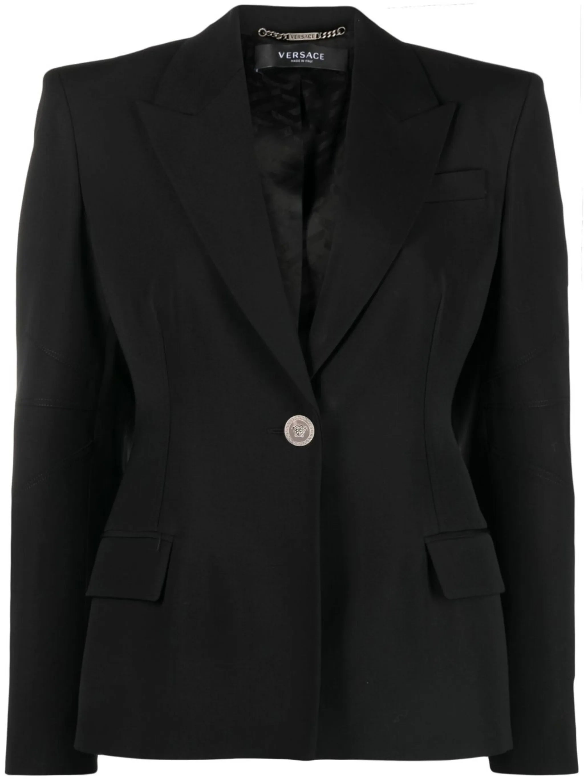 single-breasted tailored blazer