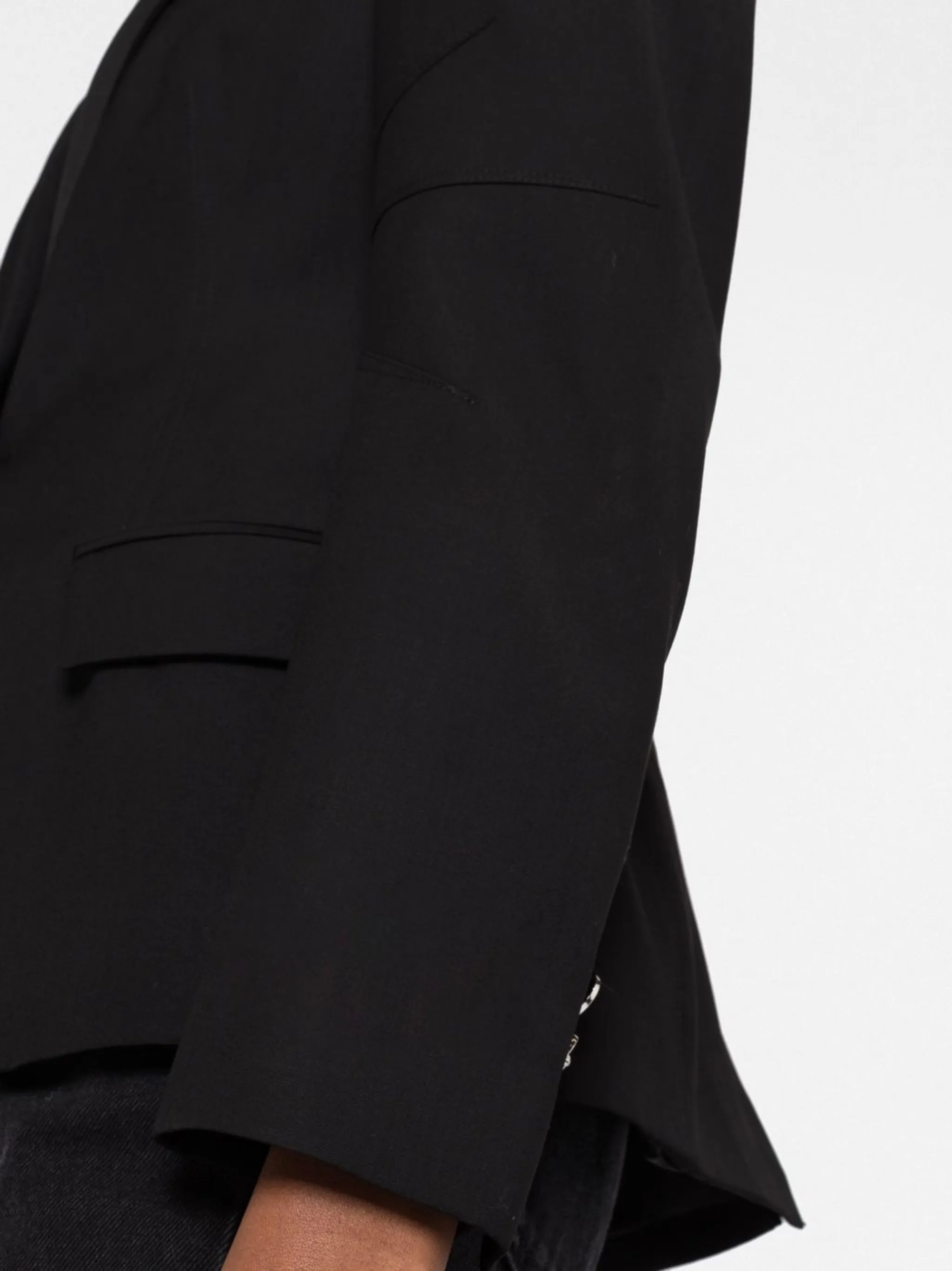 single-breasted tailored blazer