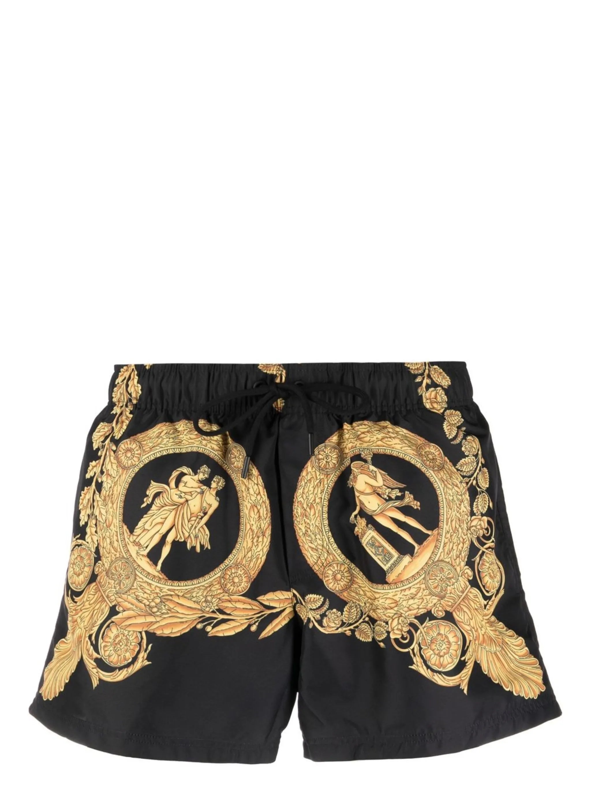 baroque-print swim shorts