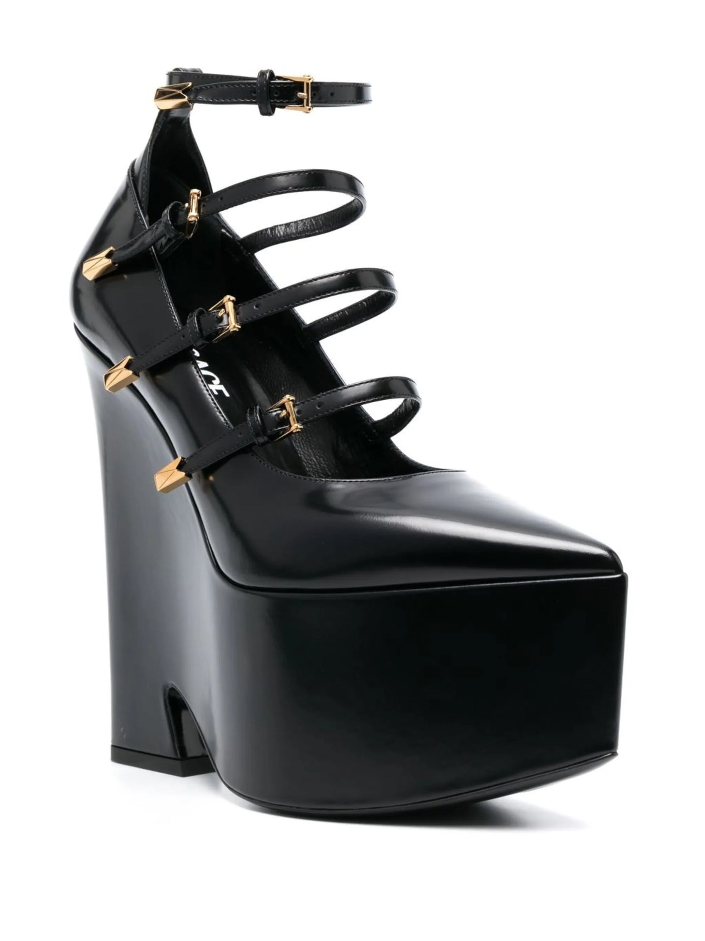 Tempest calf-leather platform pumps