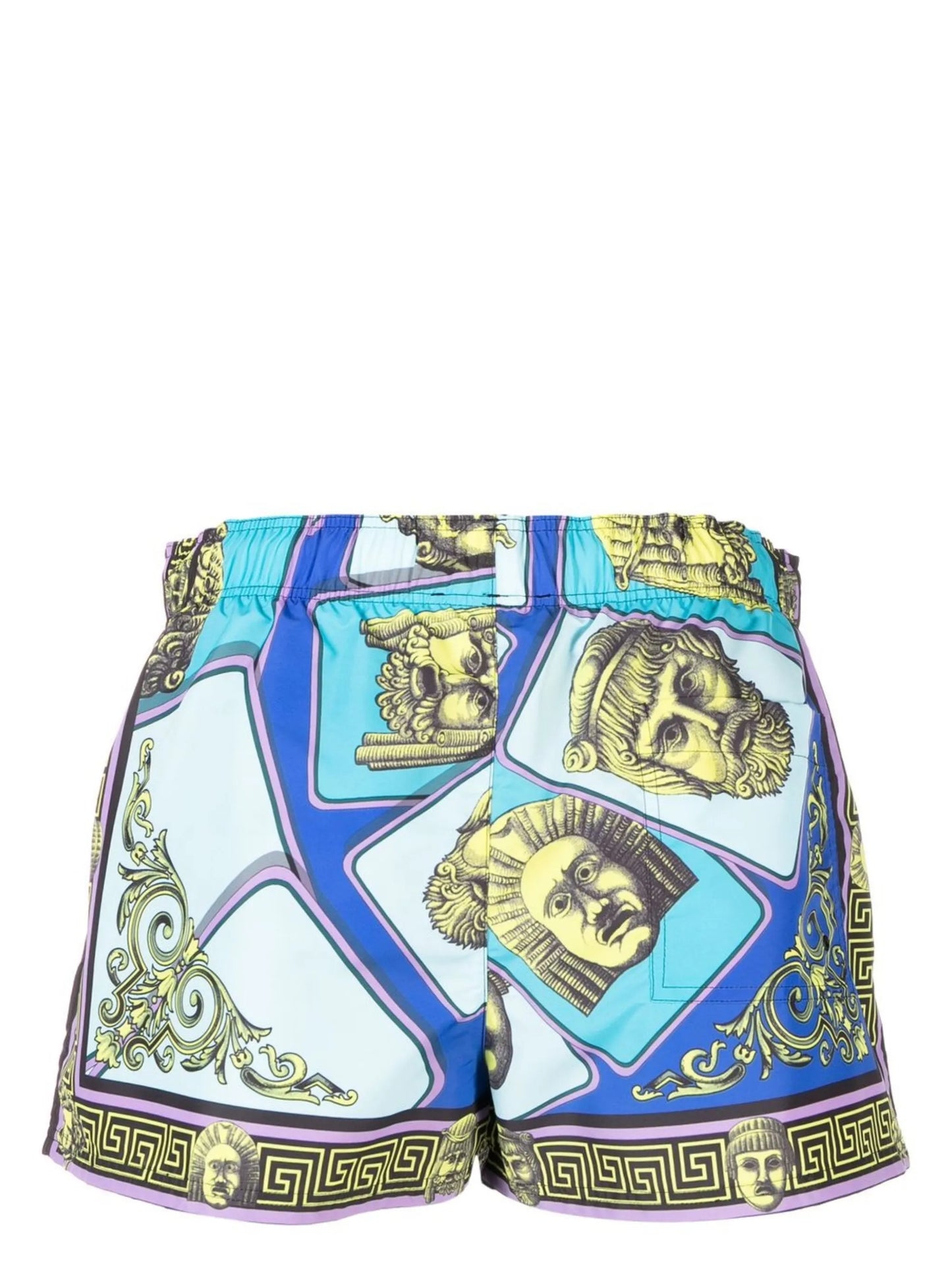 Le Maschere-print swim shorts