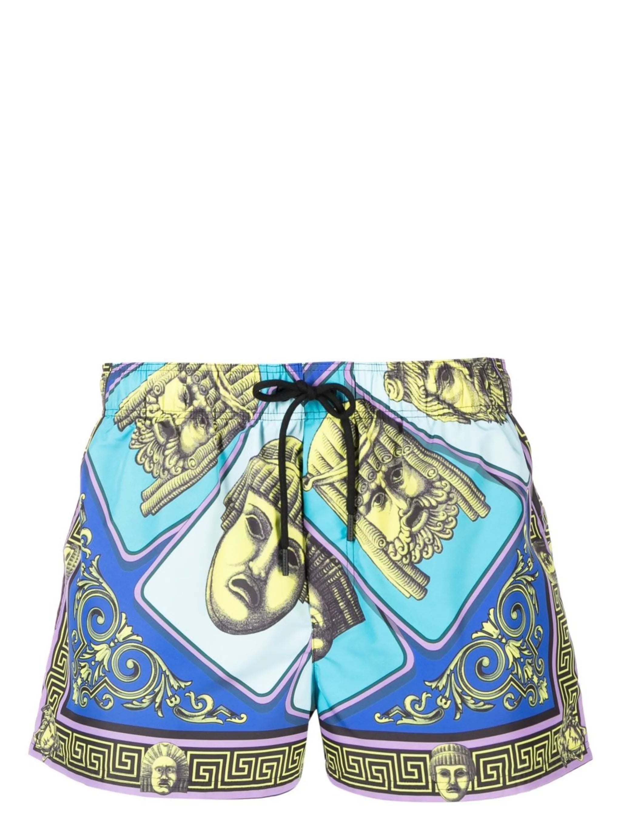 Le Maschere-print swim shorts