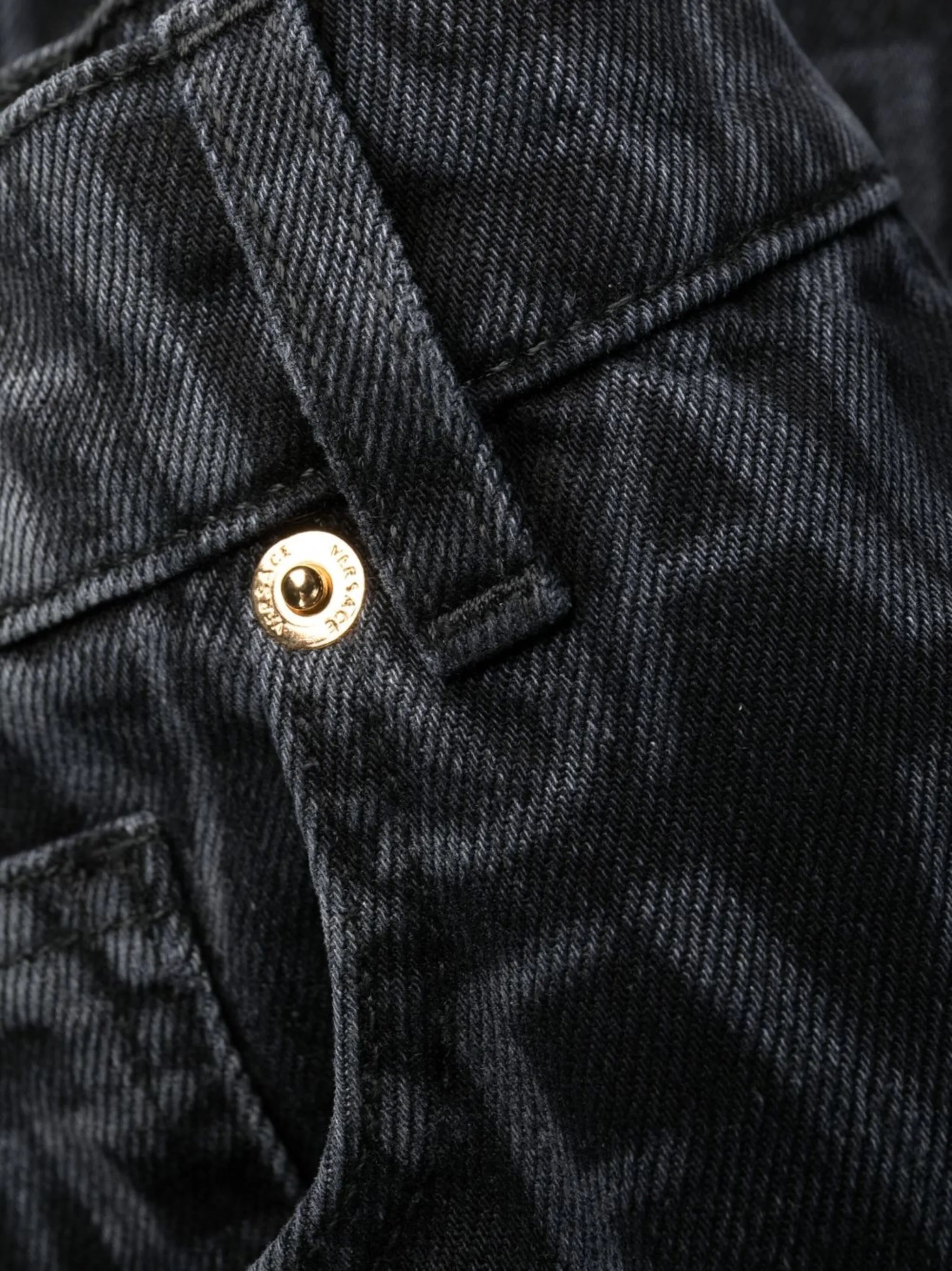 Versace Allover straight-leg jeans
