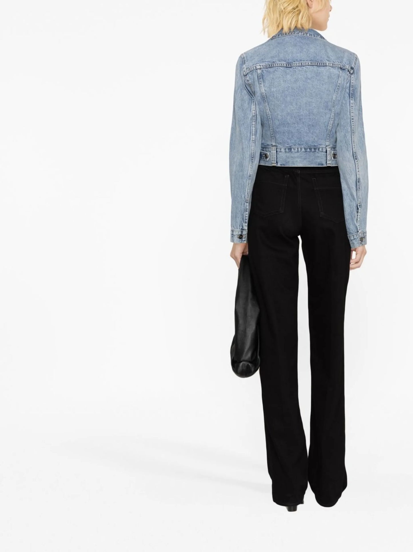 Rizzo cropped denim jacket