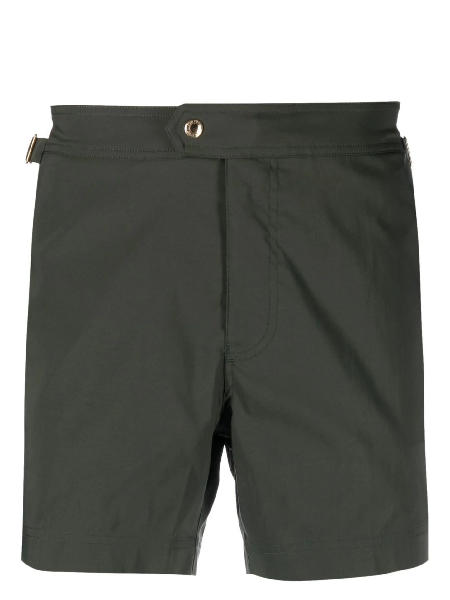 slim-cut swim shorts