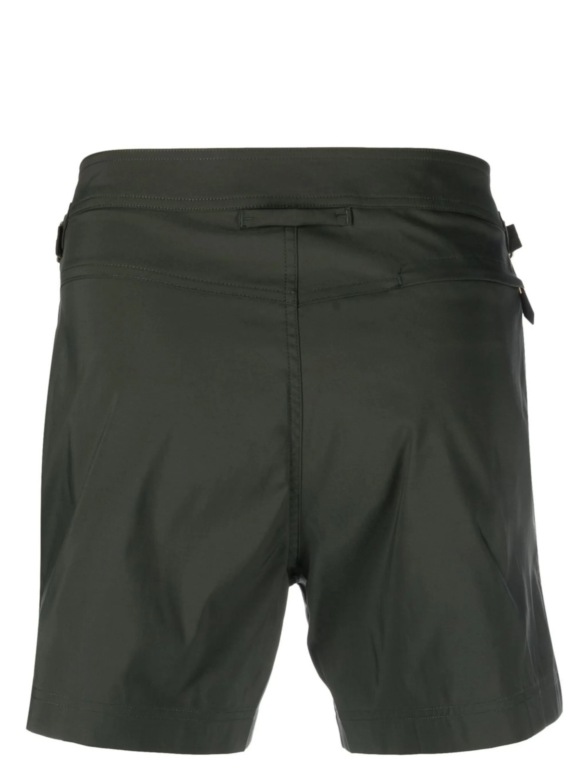 slim-cut swim shorts
