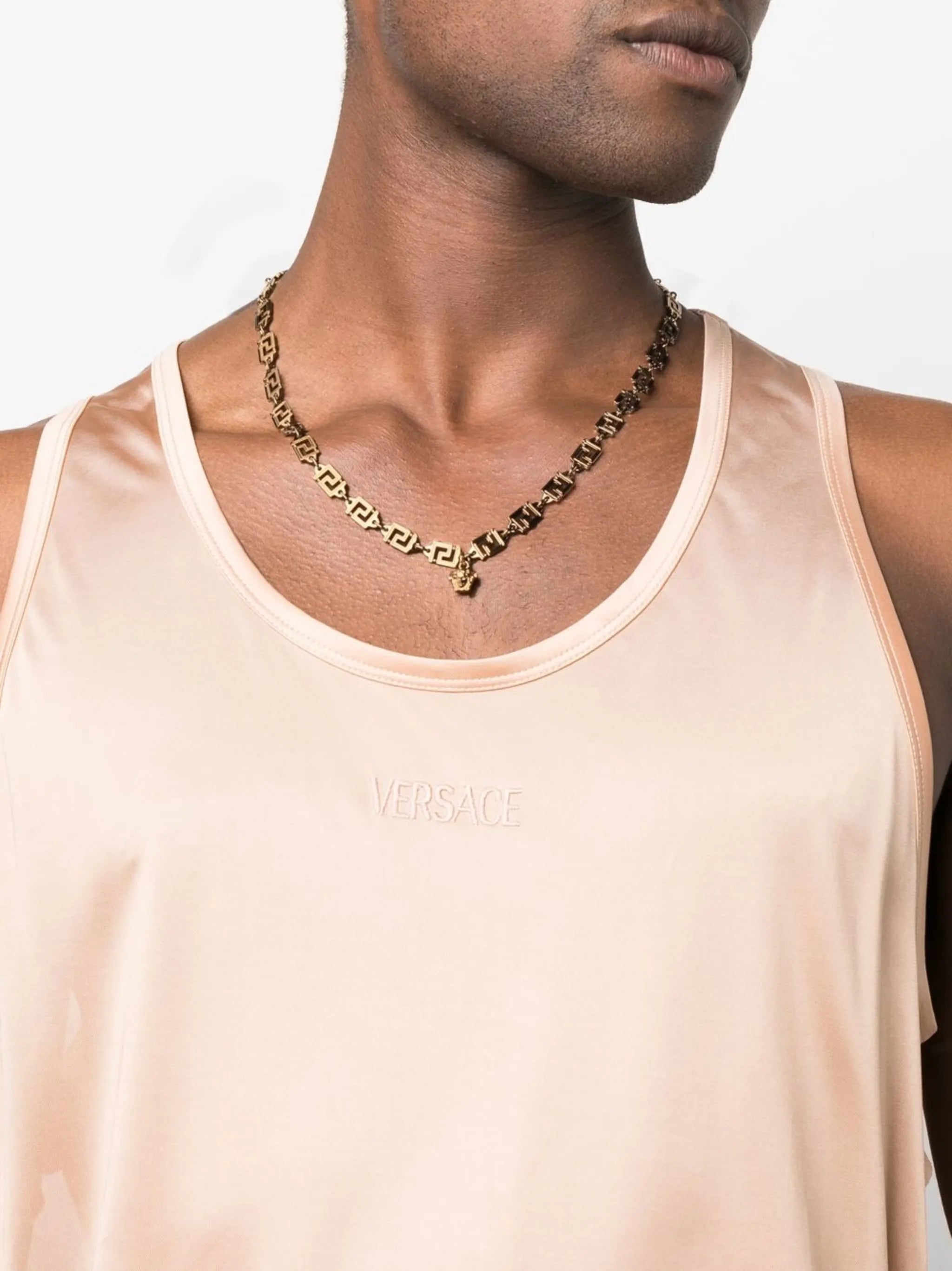 Medusa Greca necklace