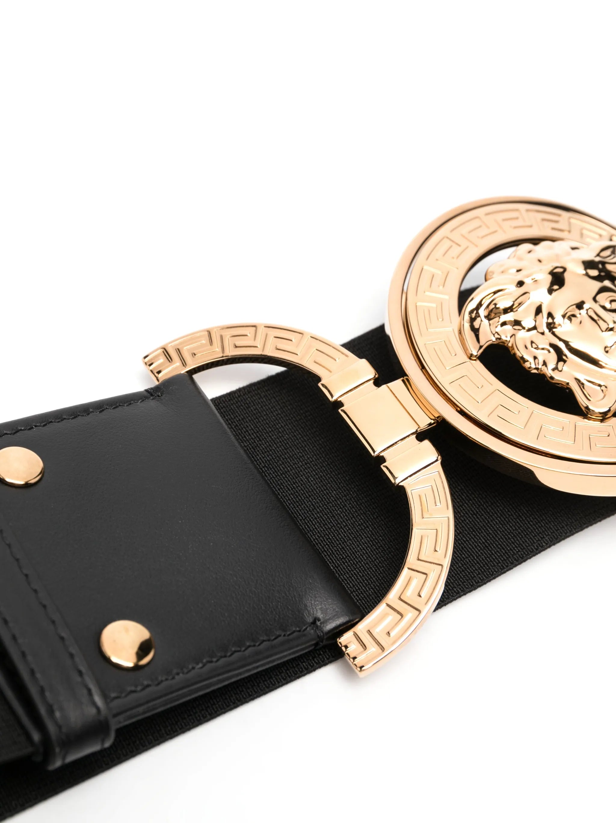 Medusa '95 leather belt