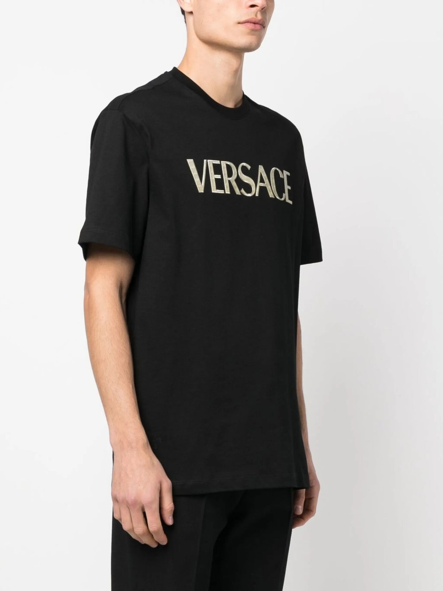 logo-print cotton T-shirt