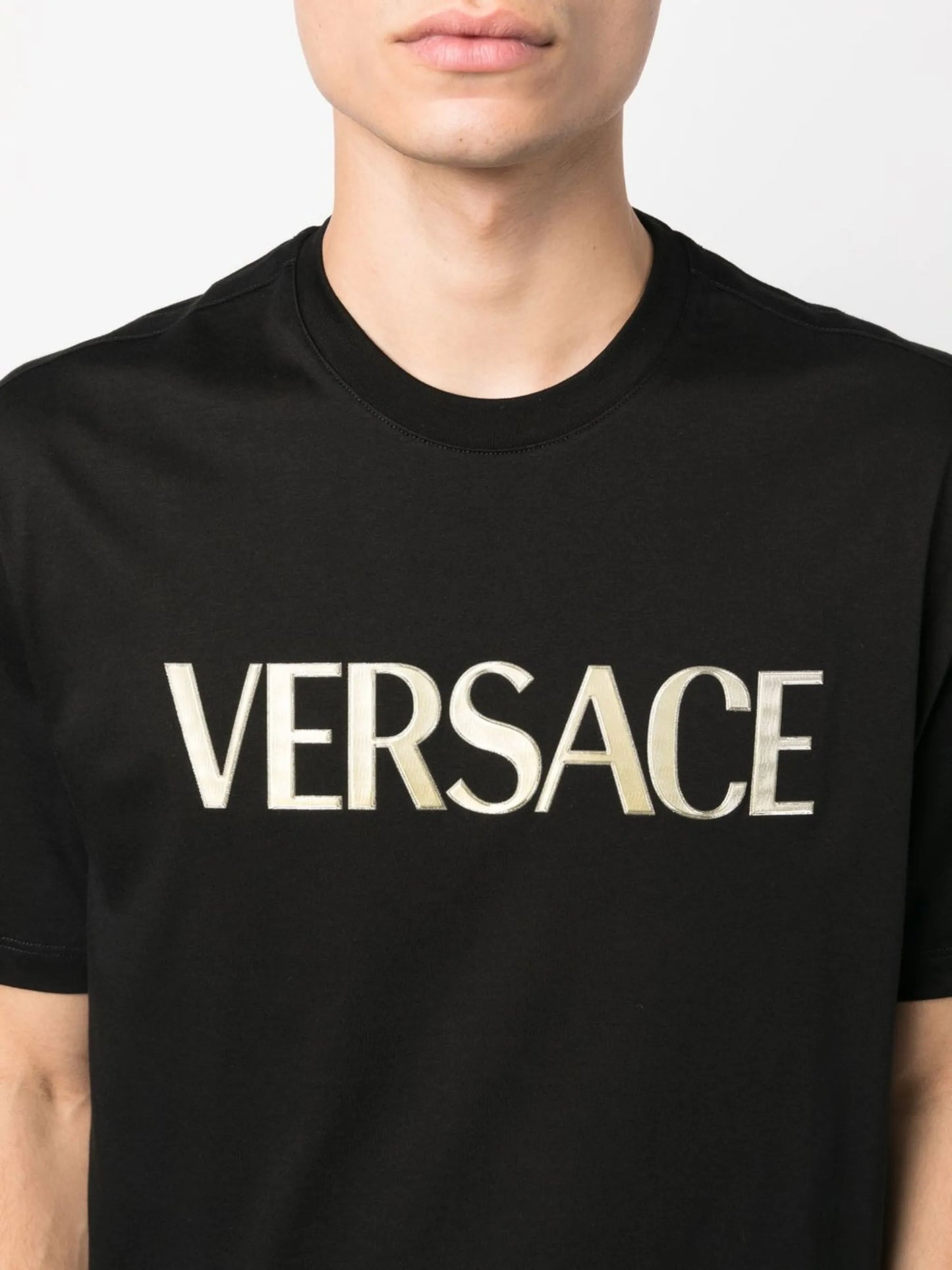 logo-print cotton T-shirt
