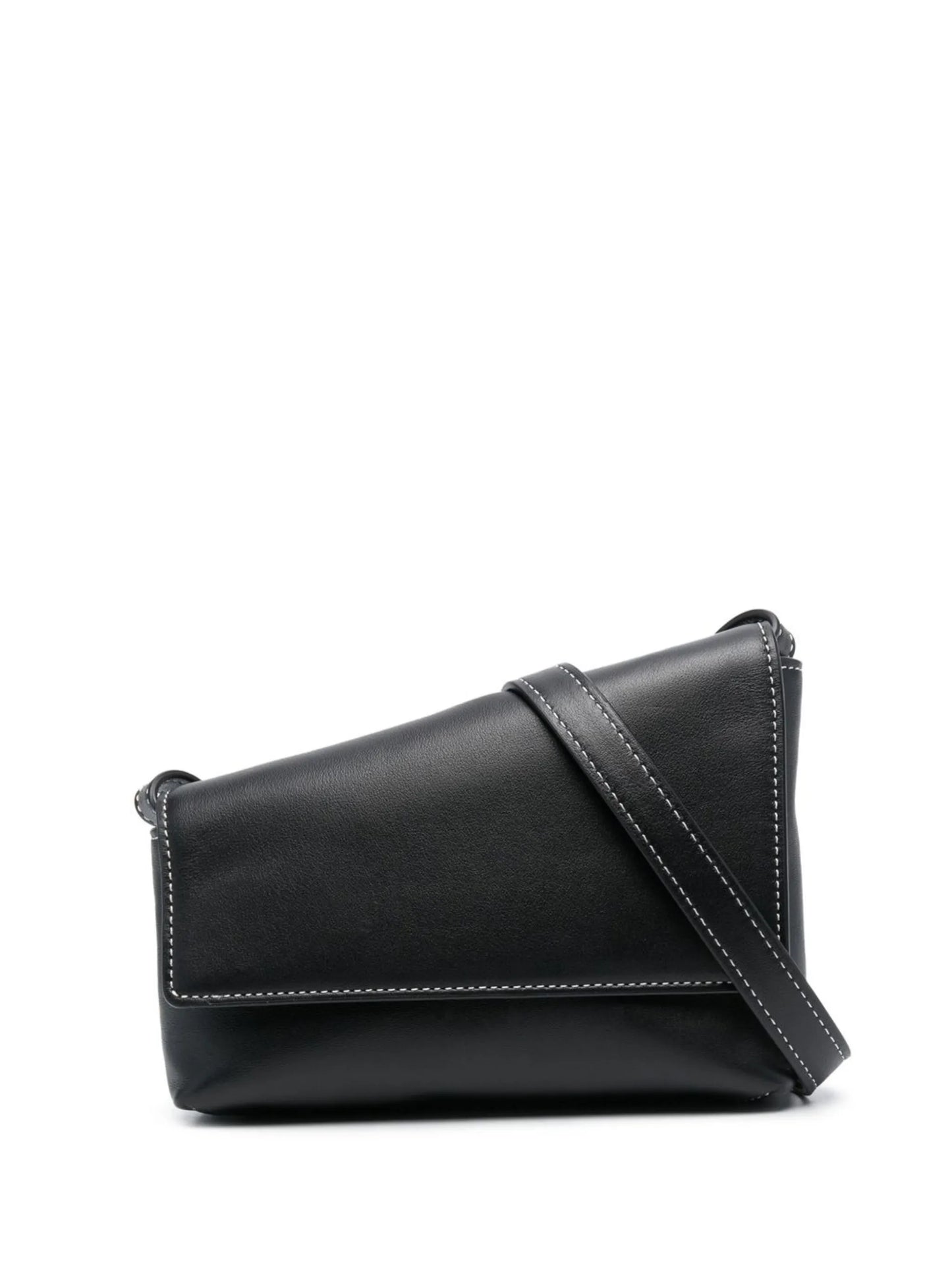 Acute leather crossbody bag