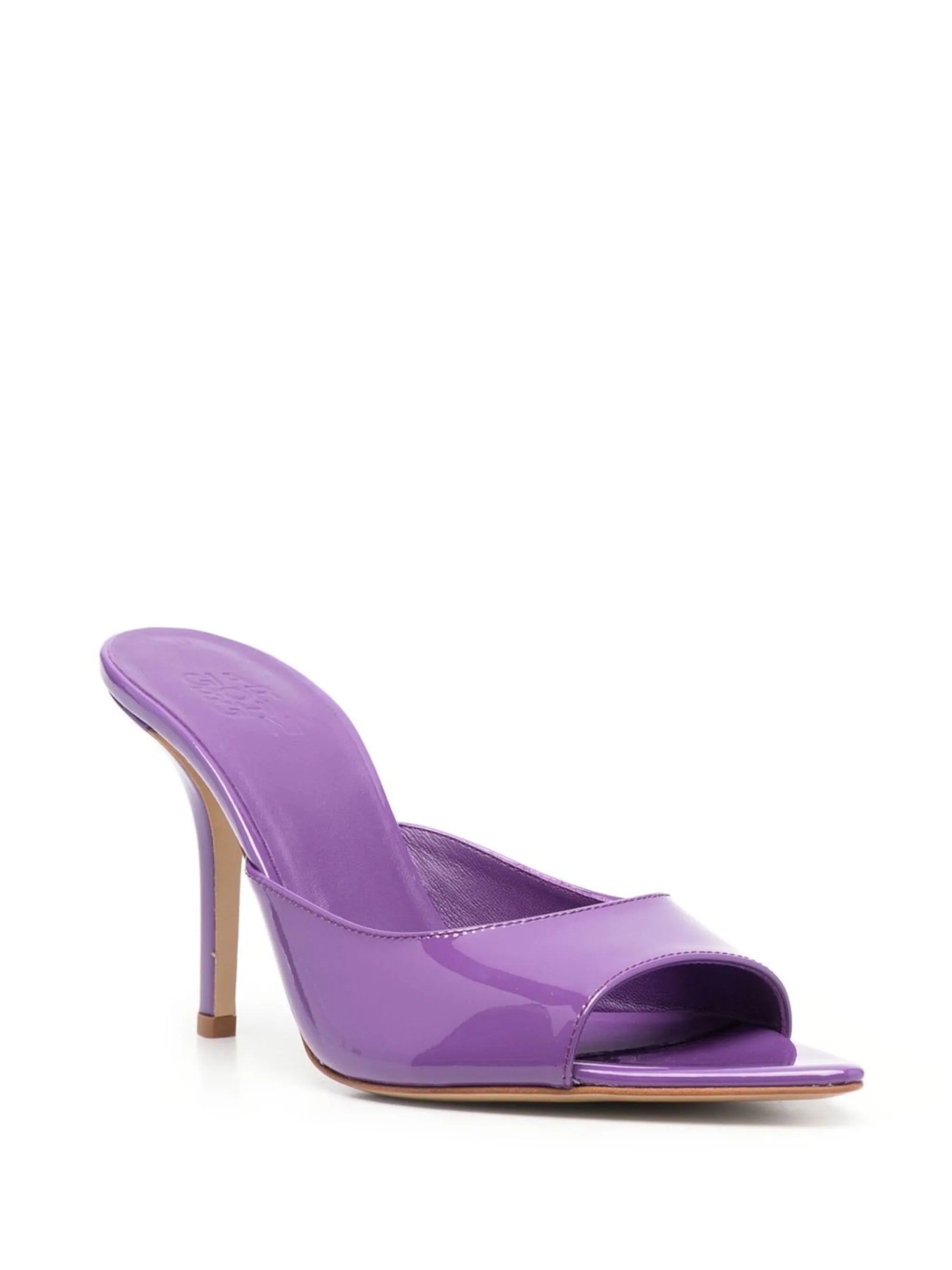 Perni 100mm patent leather sandals