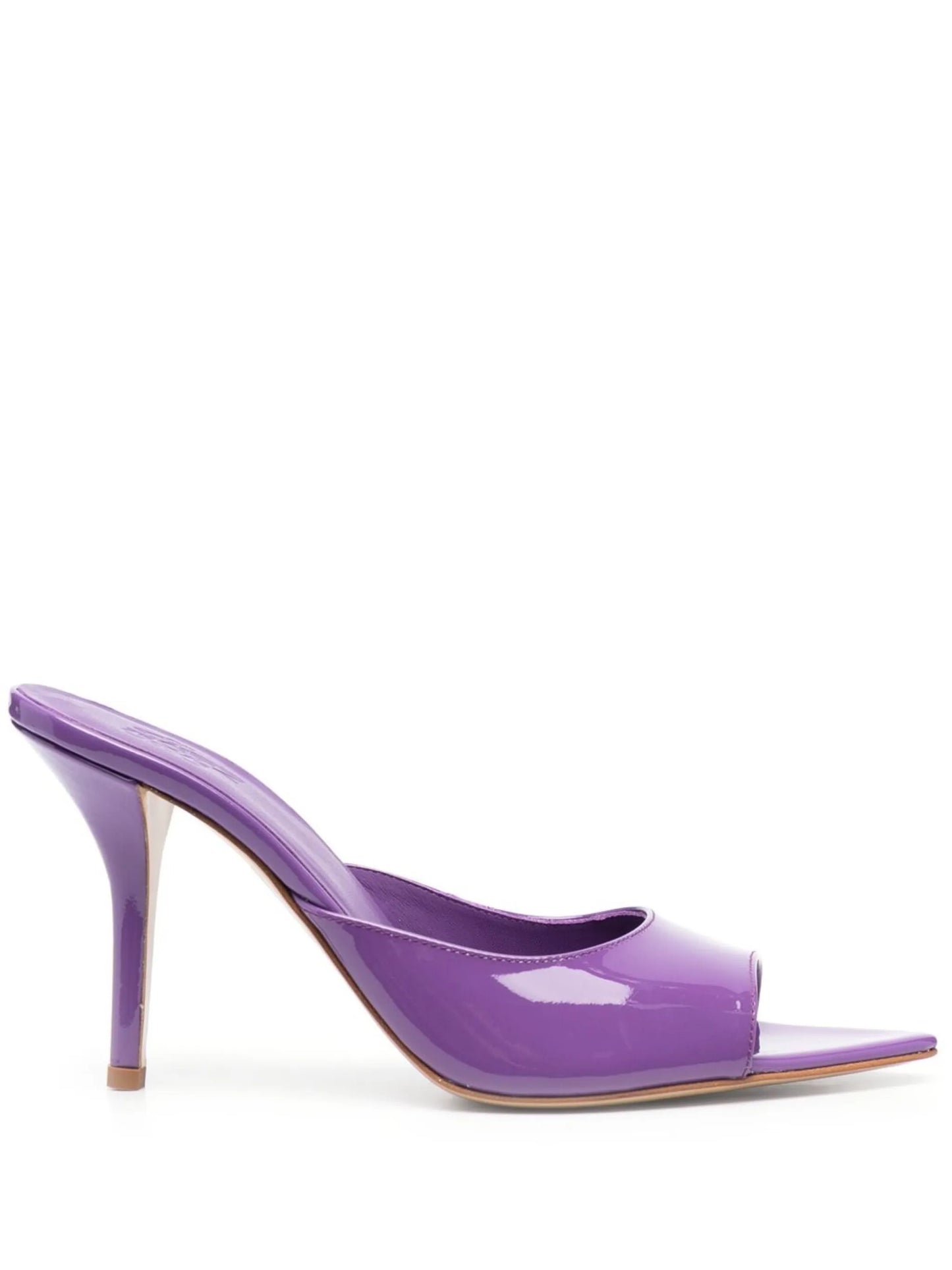 Perni 100mm patent leather sandals