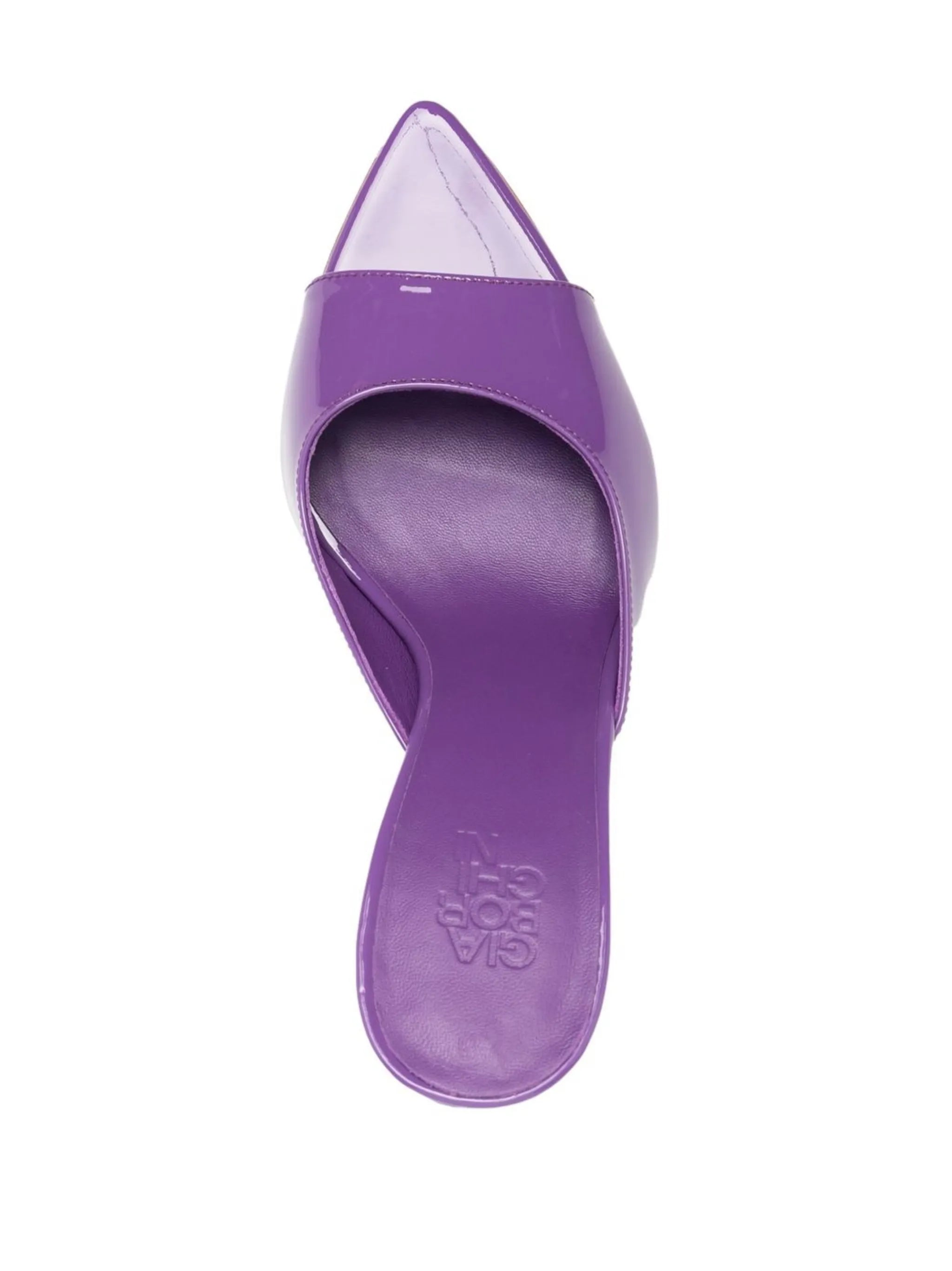 Perni 100mm patent leather sandals
