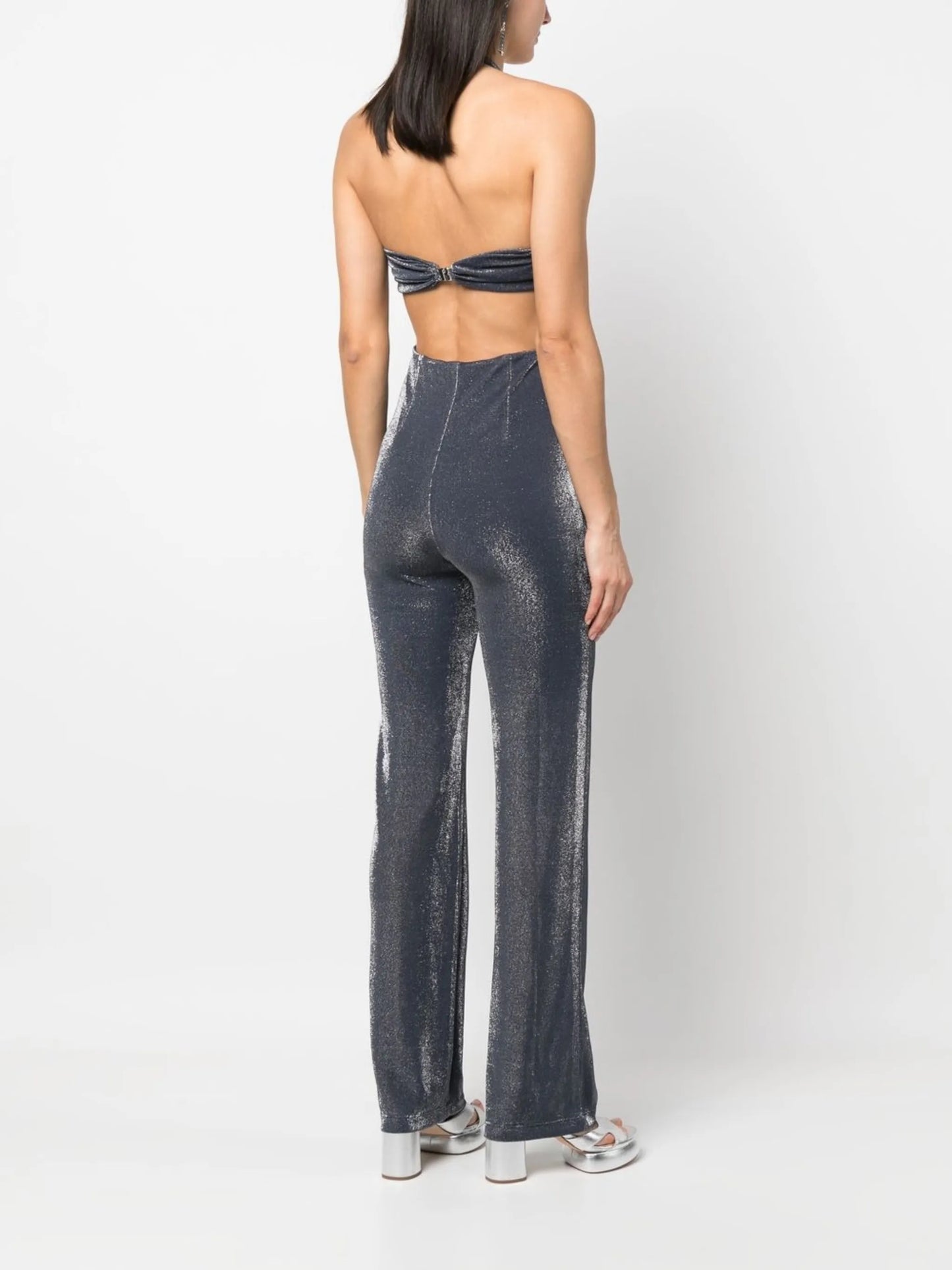 halterneck jumpsuit