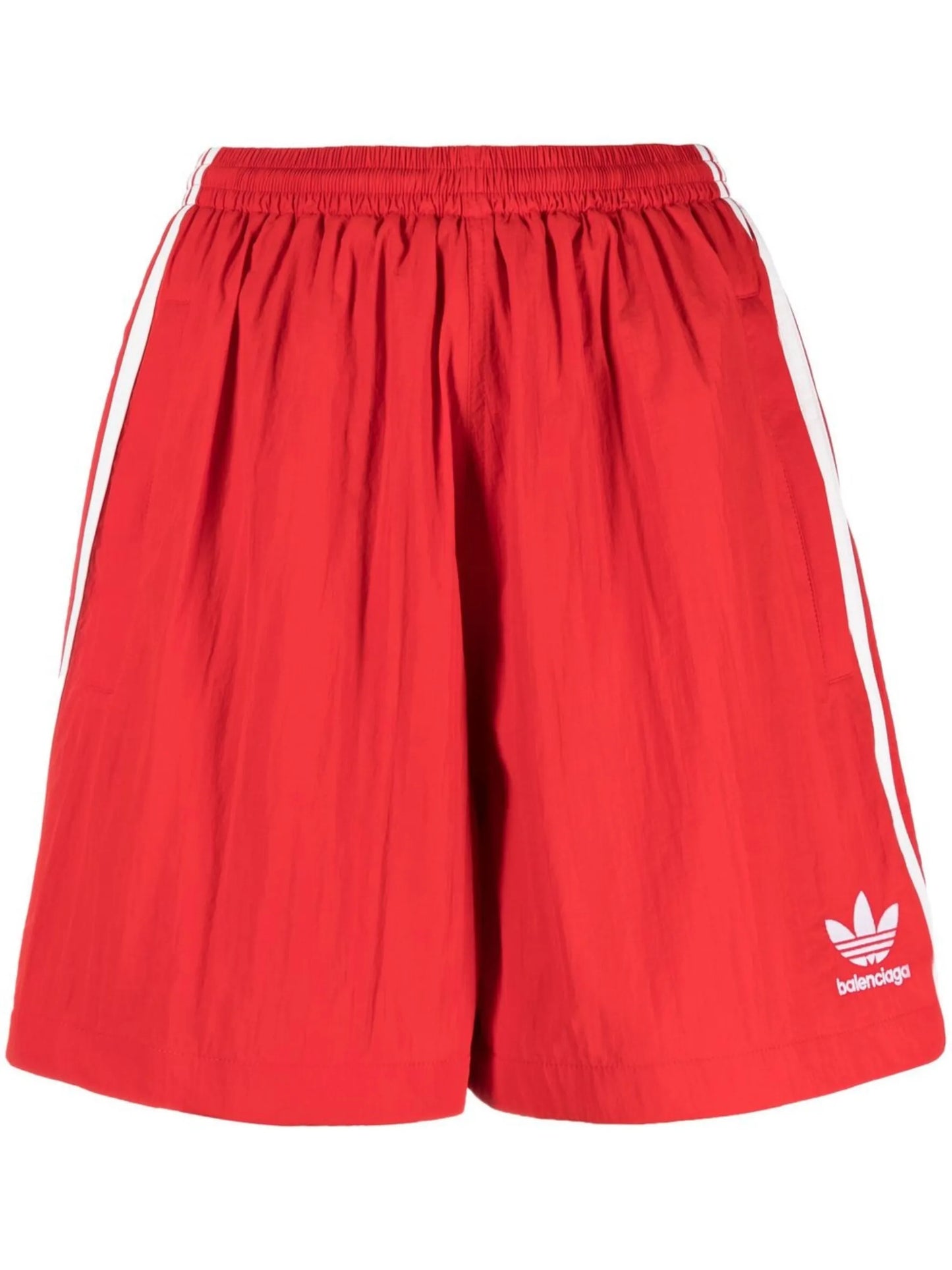 x Adidas logo-print track shorts