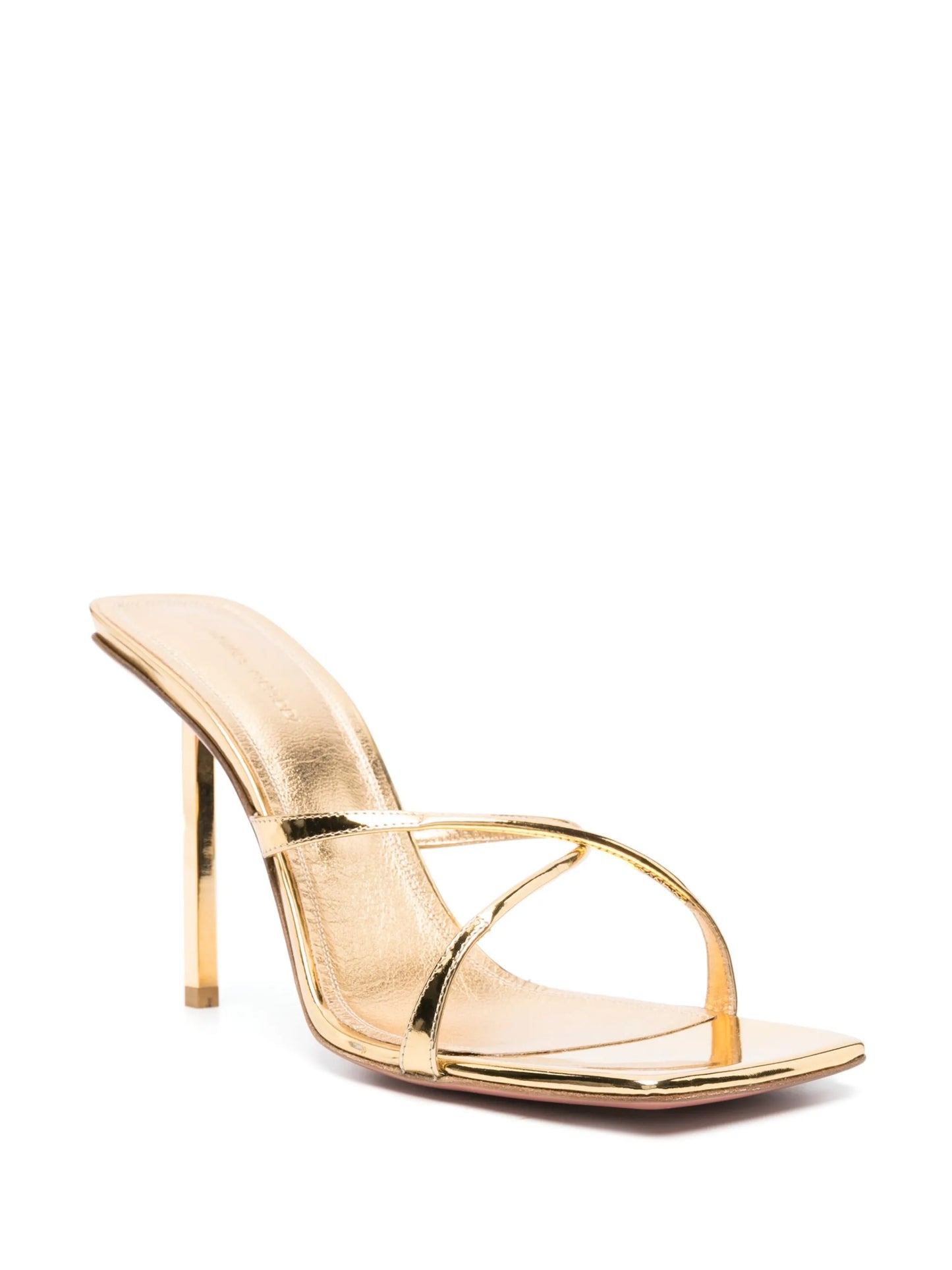 Adriana metallic-finish 95mm sandals