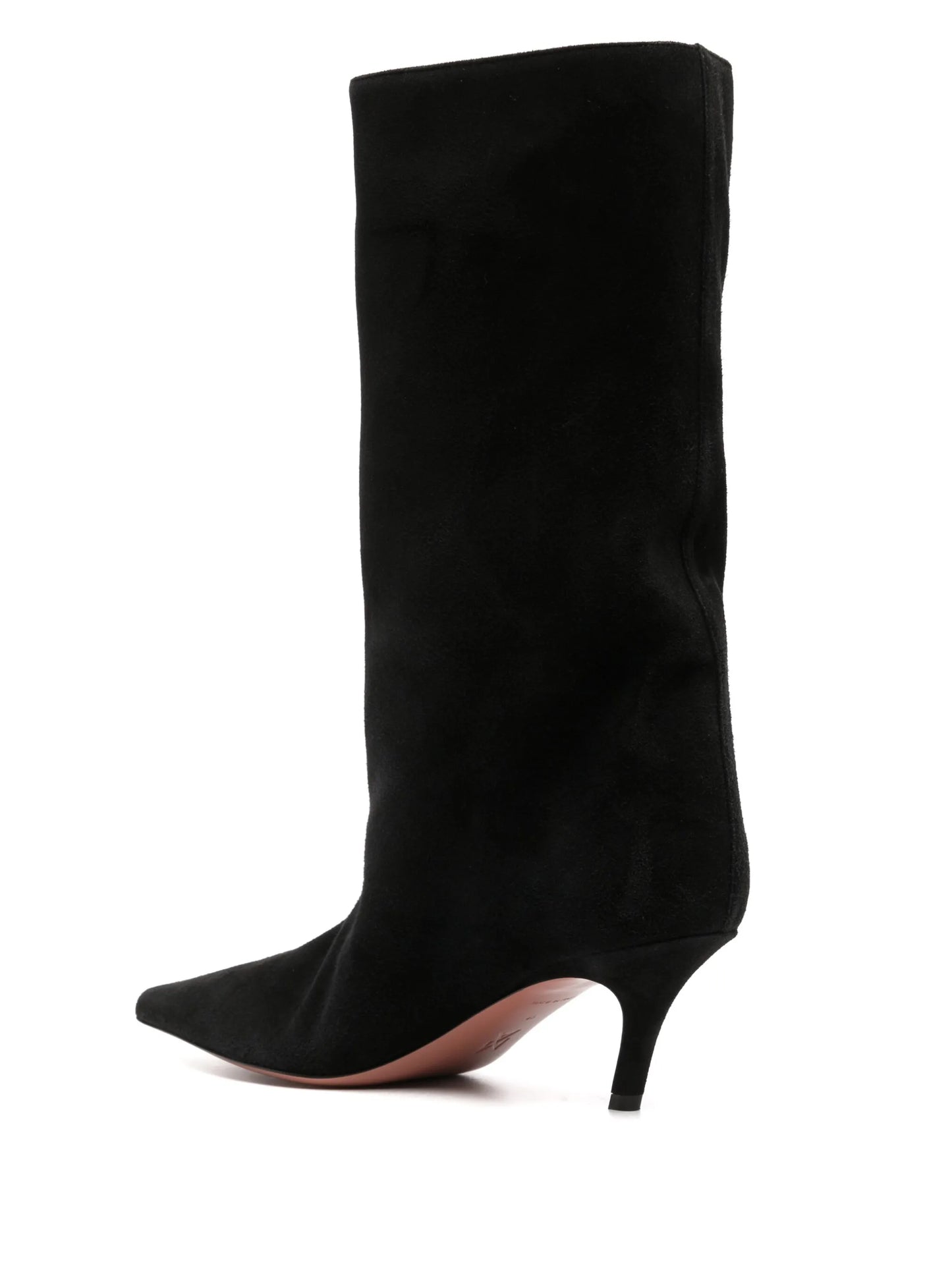 Fiona 60mm pointed-toe suede boots