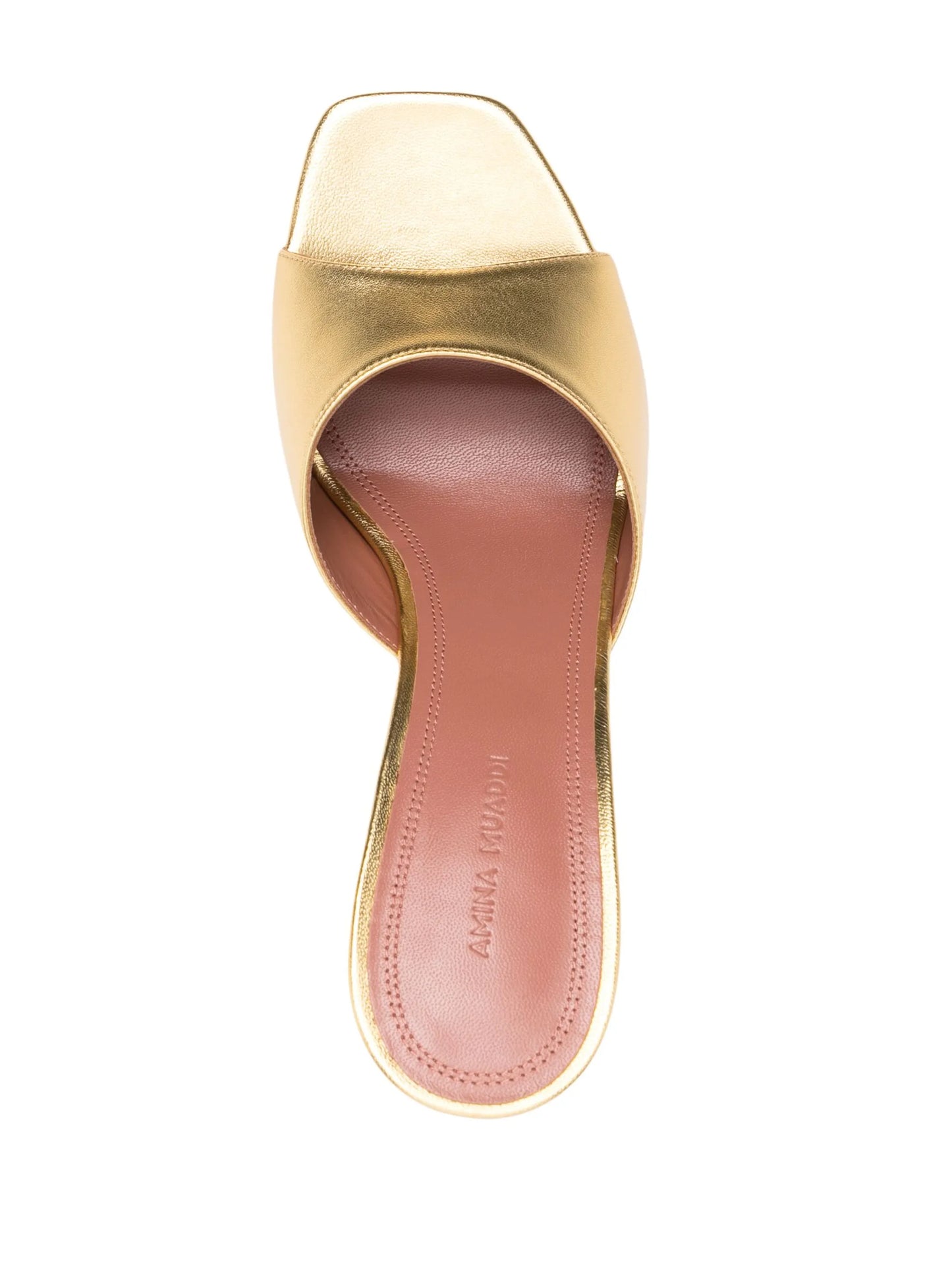 Lupita 95mm leather mules