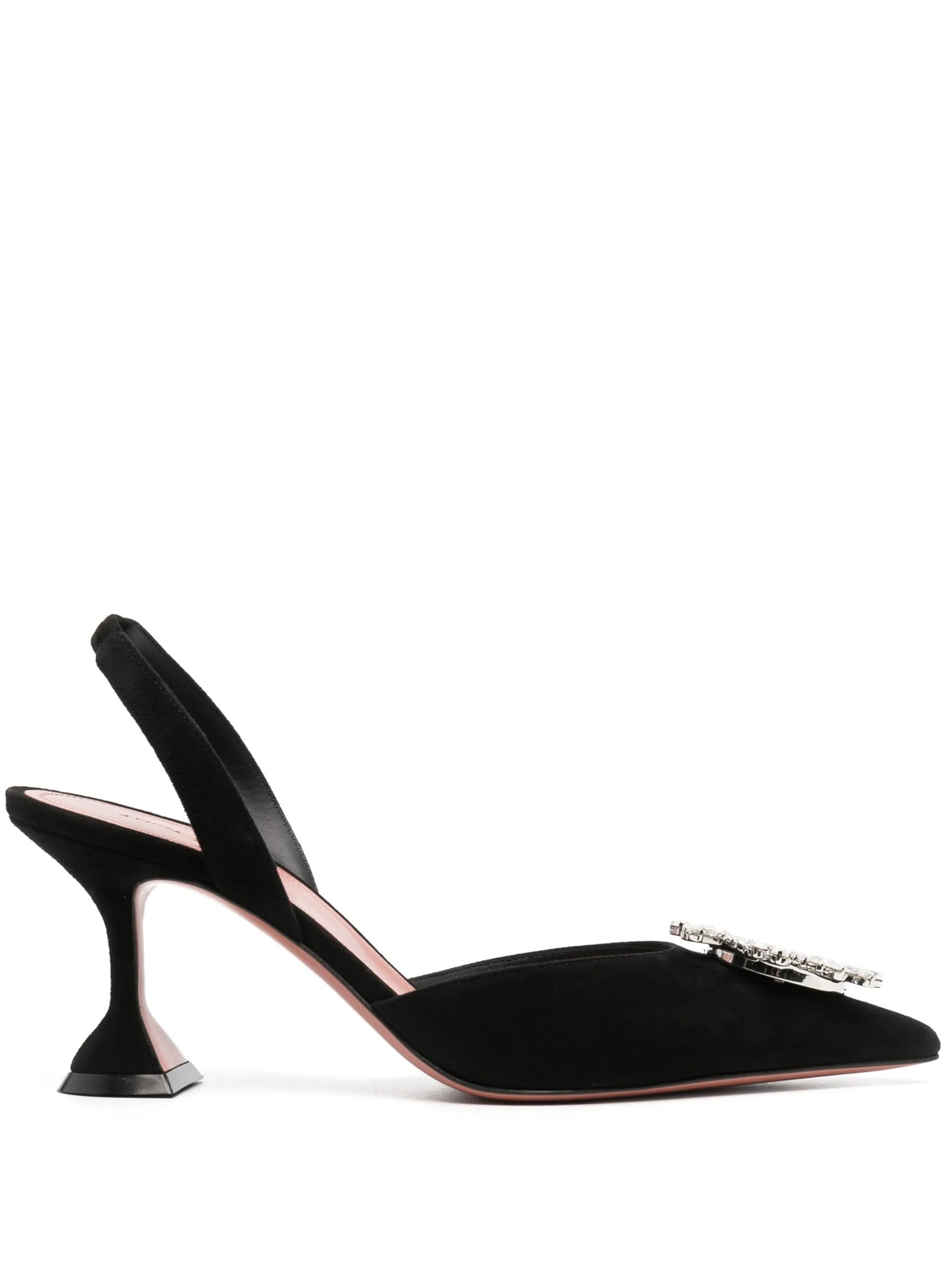 Begum 85mm embellished slingback pumps