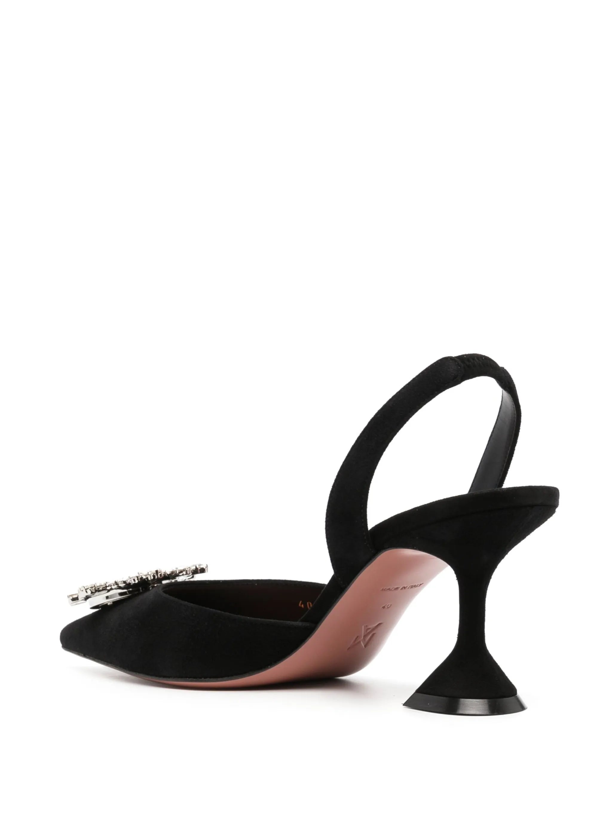 Begum 85mm embellished slingback pumps