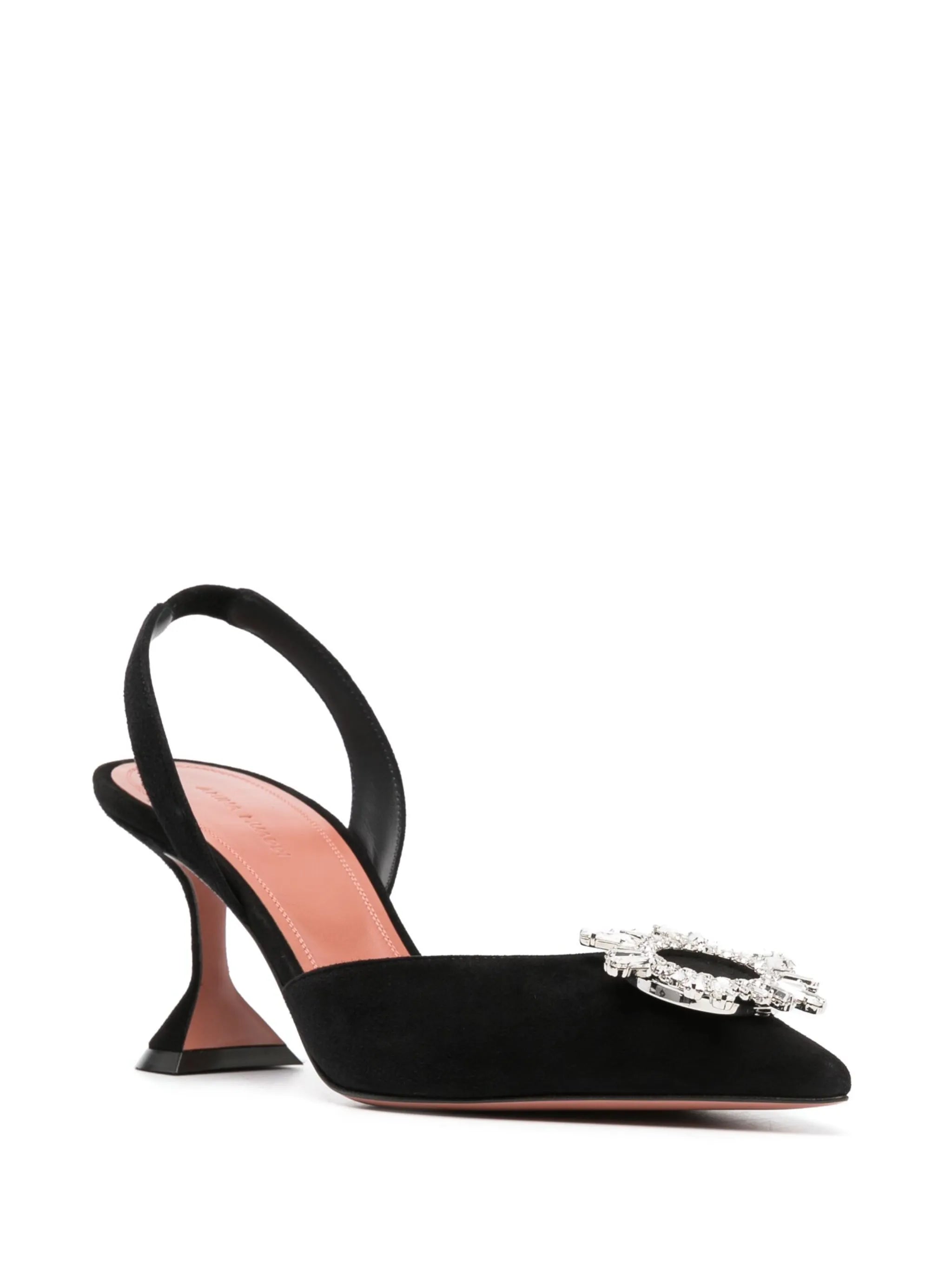 Begum 85mm embellished slingback pumps