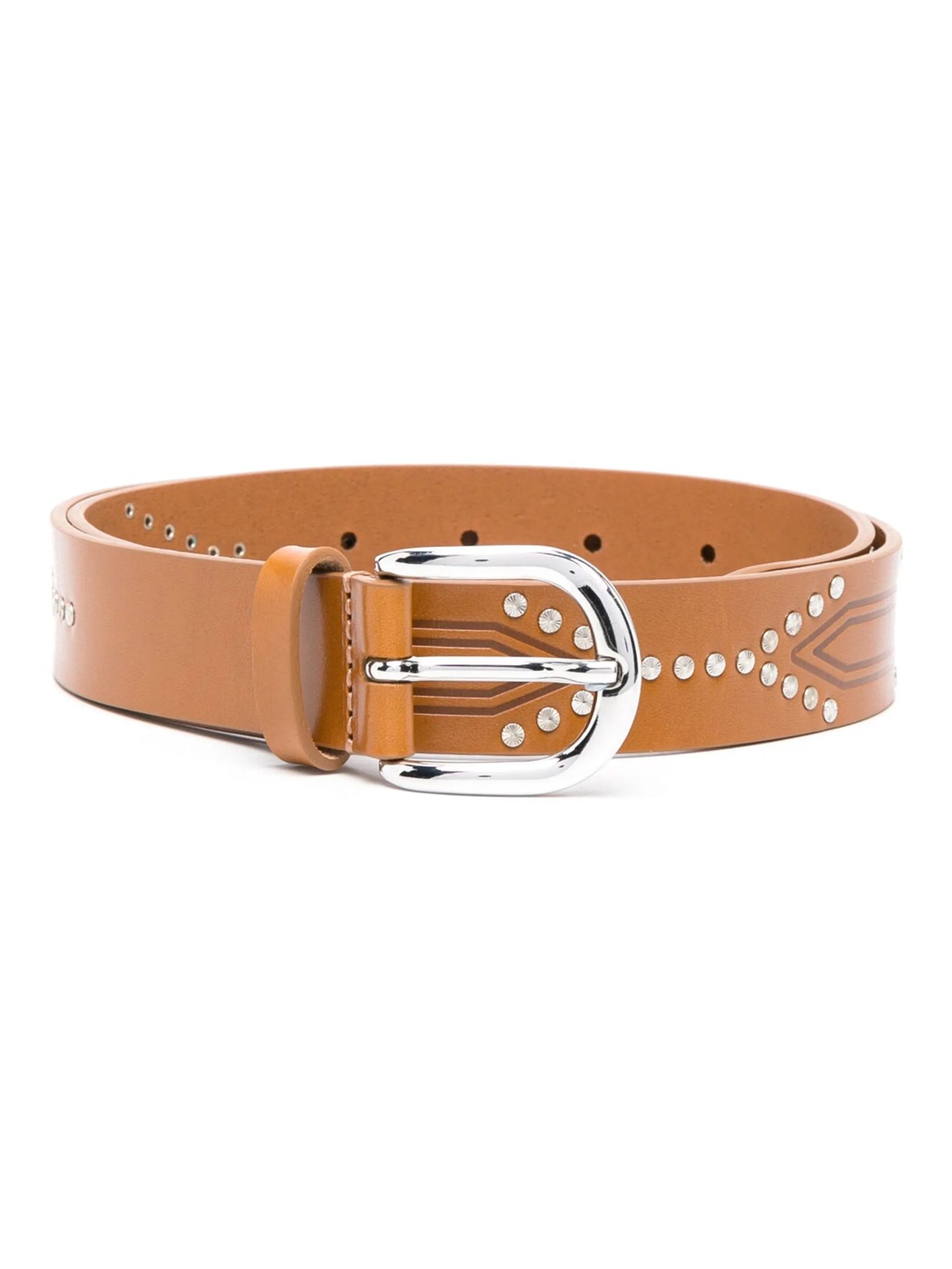 Telly stud-embellished leather belt
