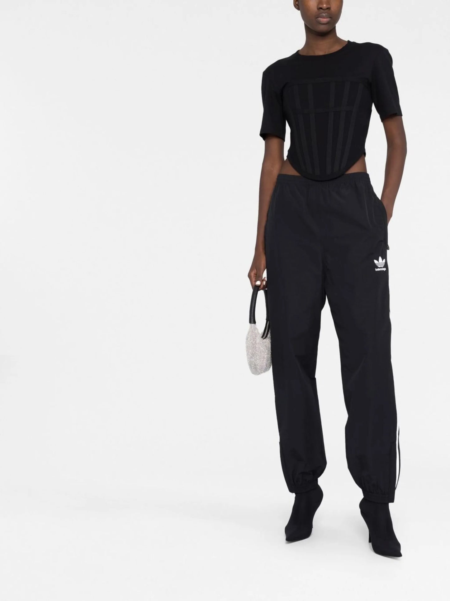 x adidas side-stripe track pants