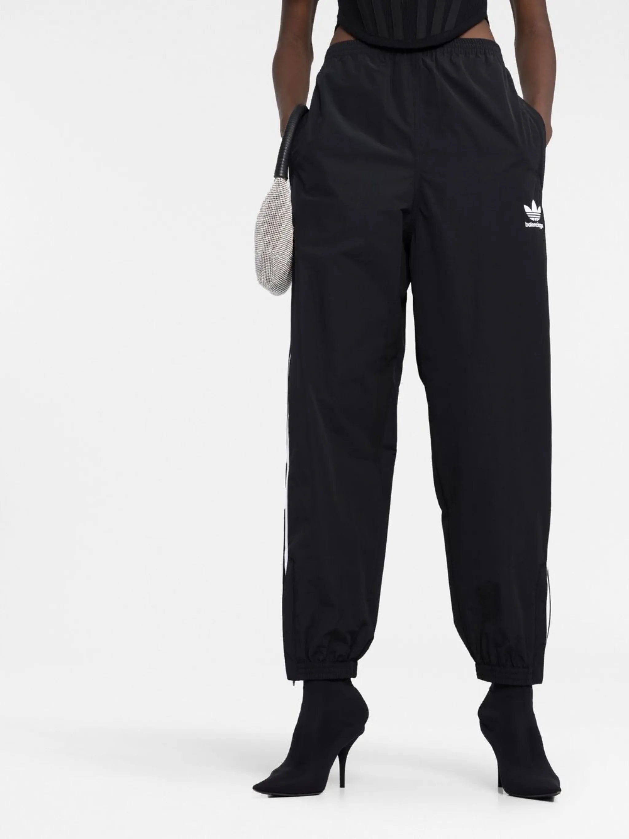 x adidas side-stripe track pants