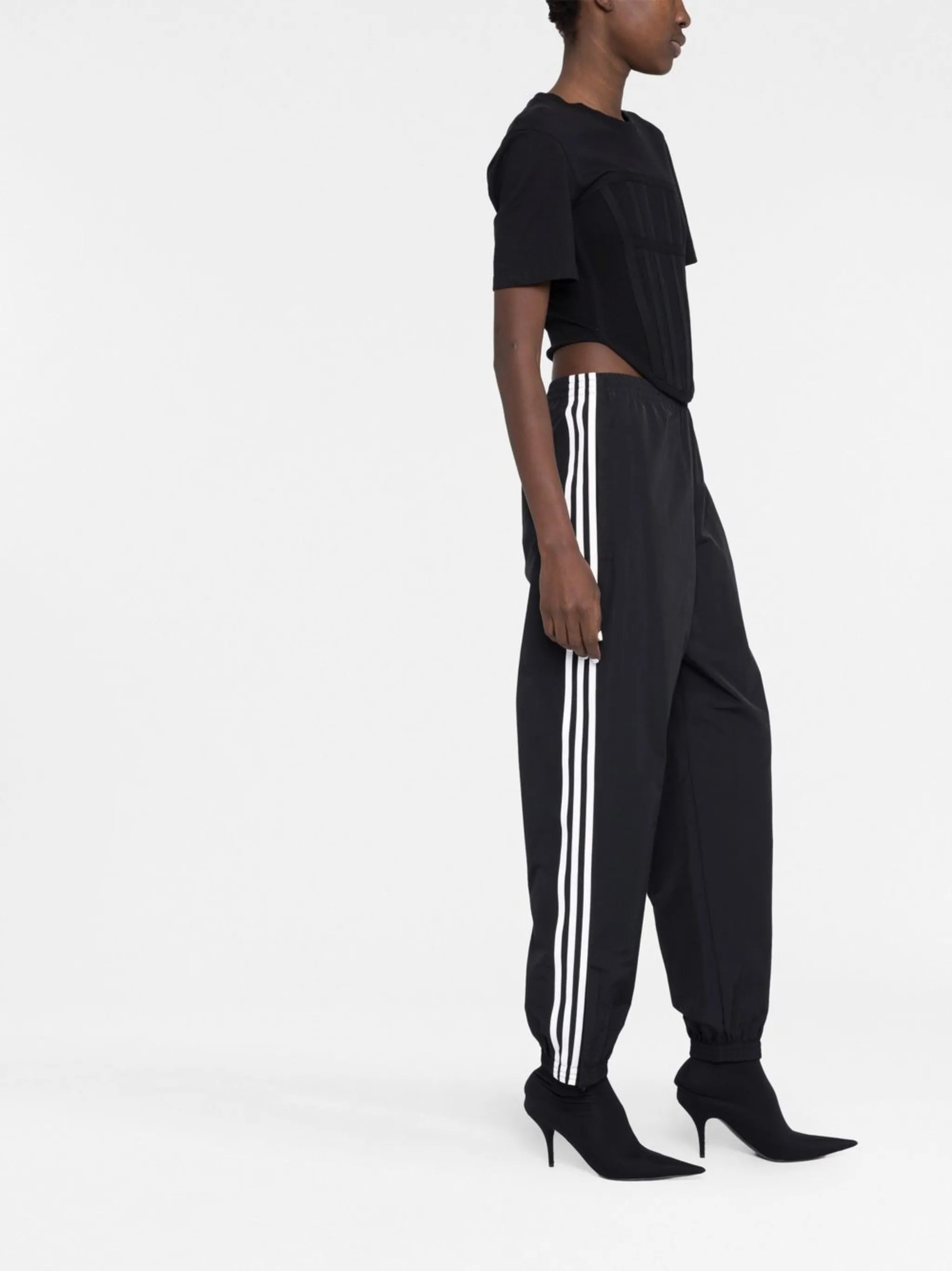 x adidas side-stripe track pants
