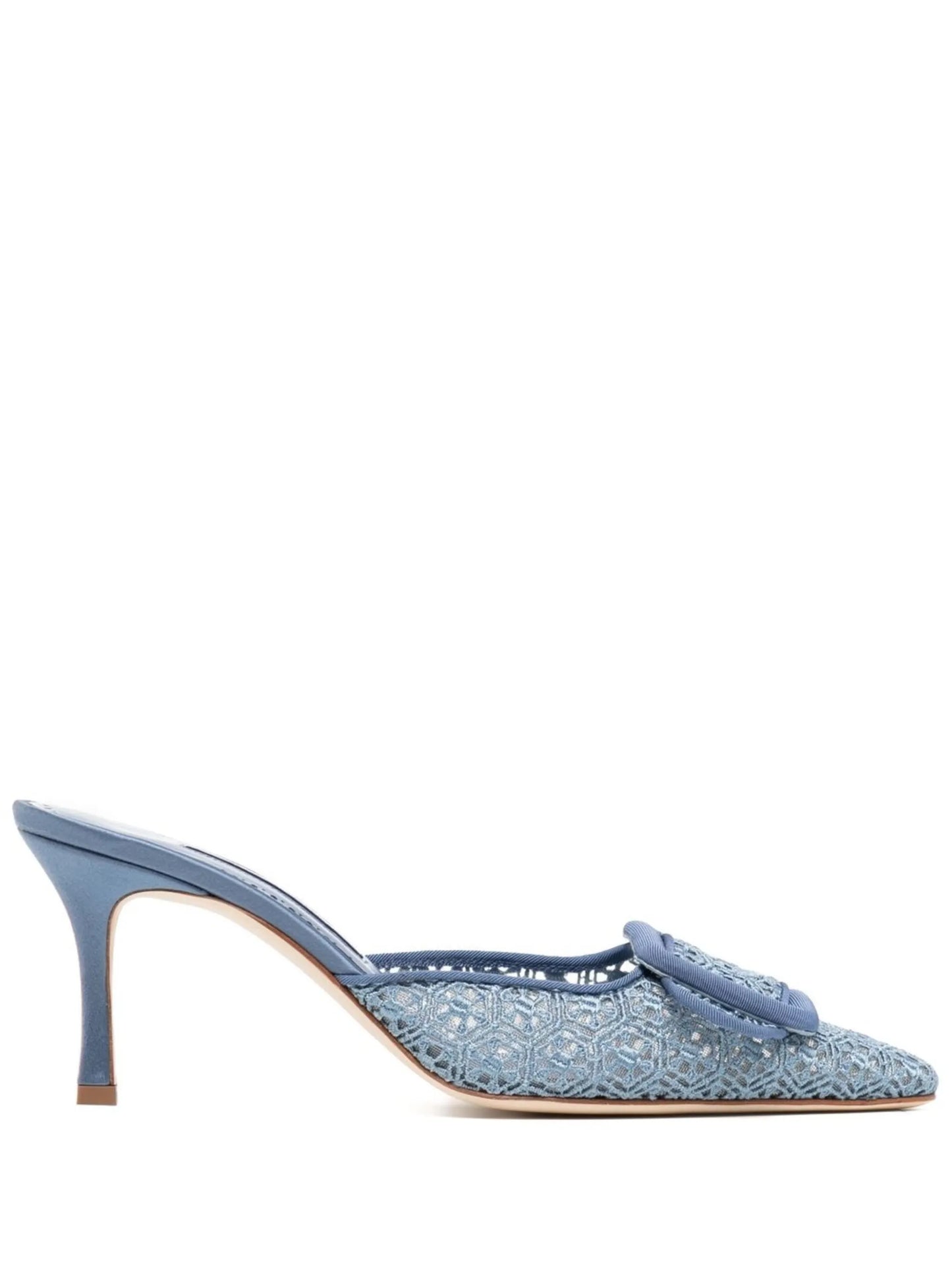 Maysalebi 70mm buckle-detail mules